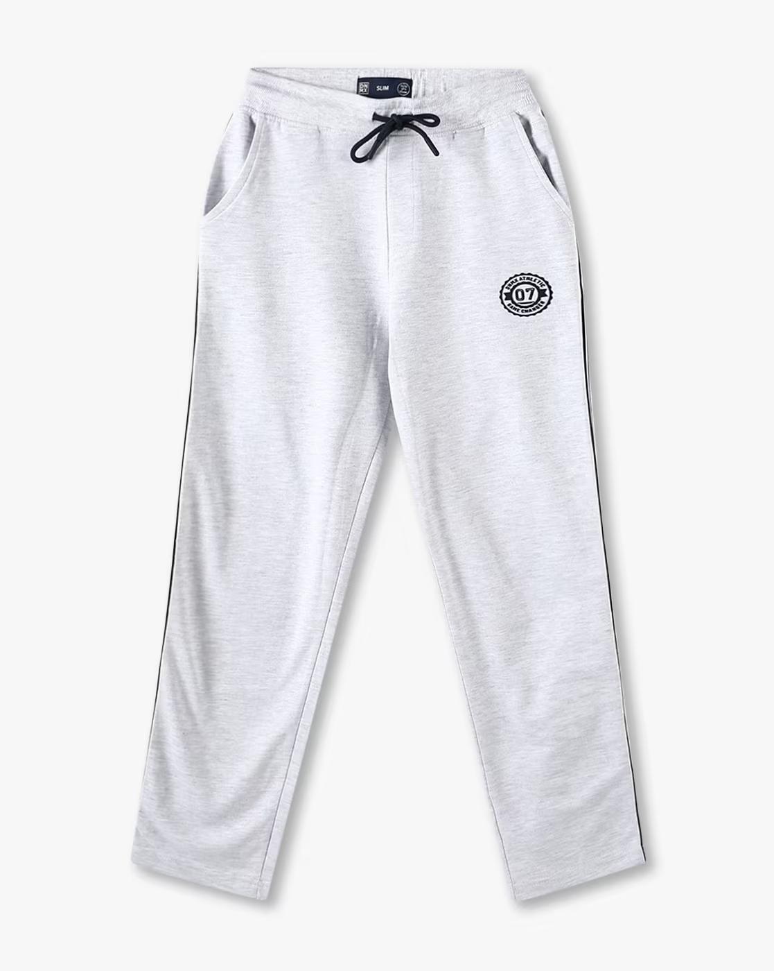 YB DNMX | Boys Heathered Slim Fit Track Pants|0