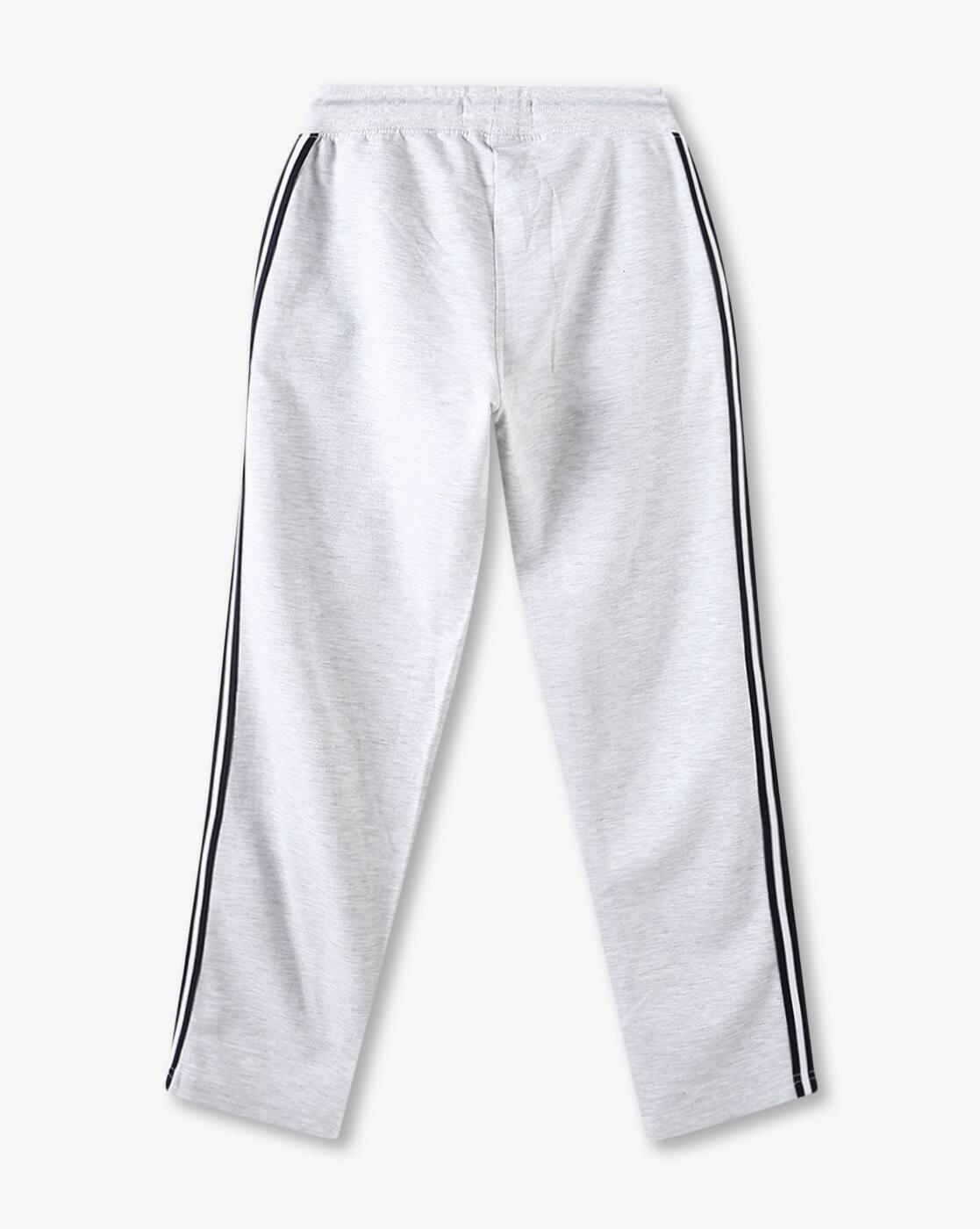 YB DNMX | Boys Heathered Slim Fit Track Pants|1