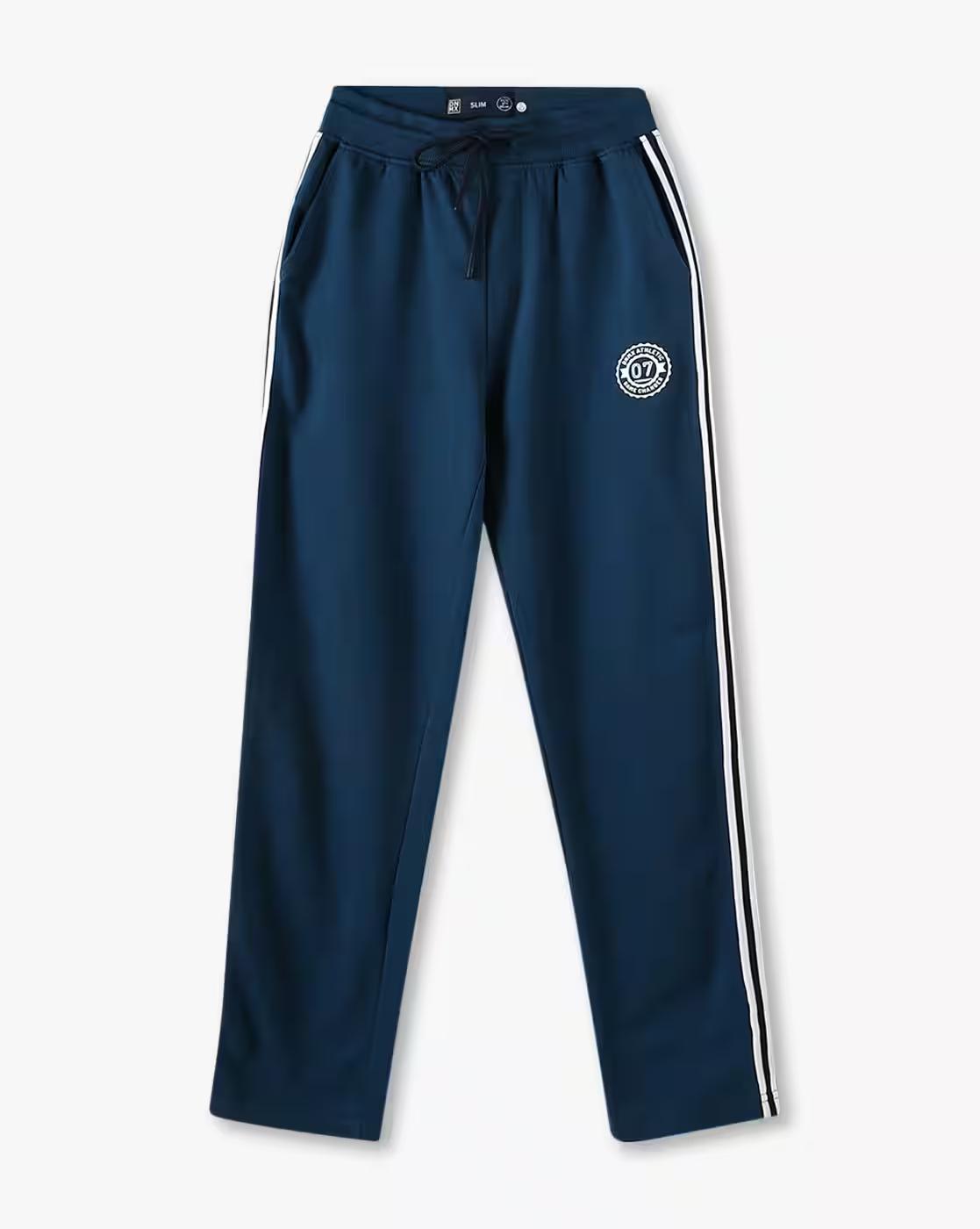 YB DNMX | Boys Slim Fit Track Pants with Drawstring Waist|0