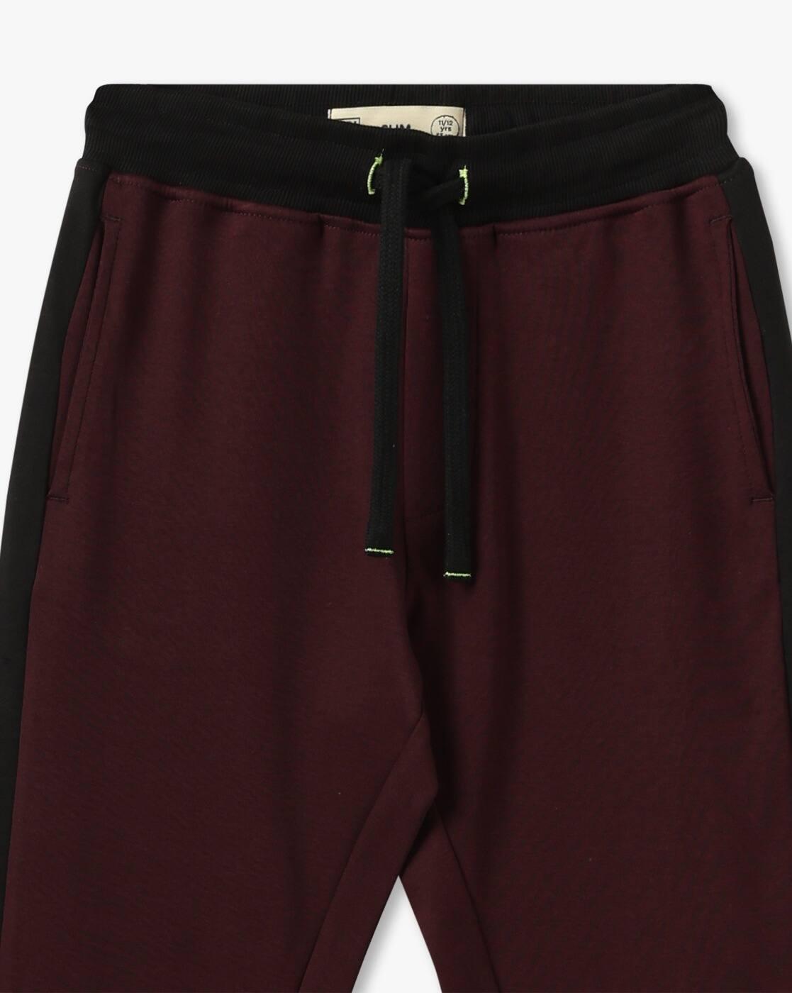 YB DNMX | Boys Colourblock Panalled Core Track Pants|2
