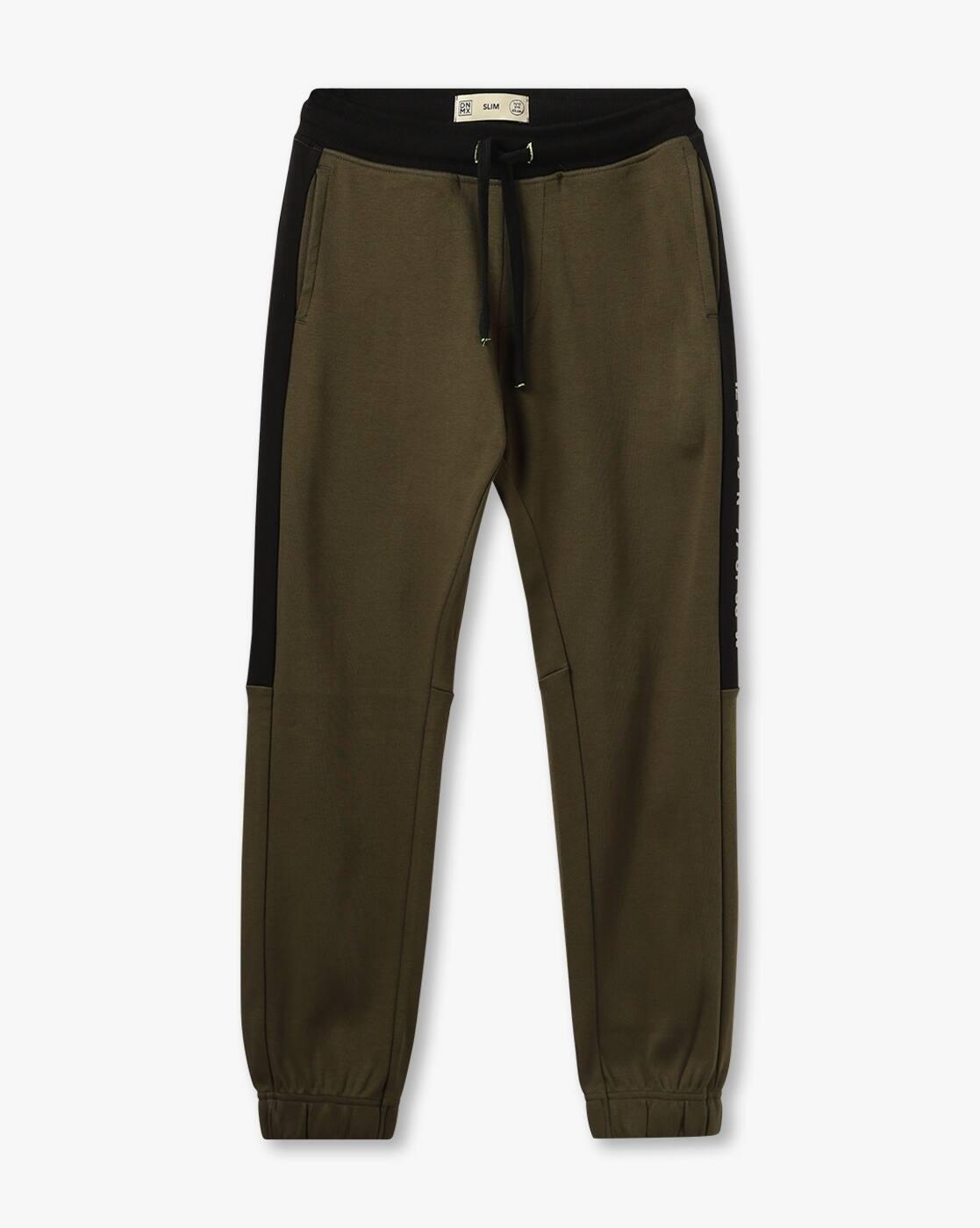 YB DNMX | Boys Colourblock Panalled Core Track Pants|0