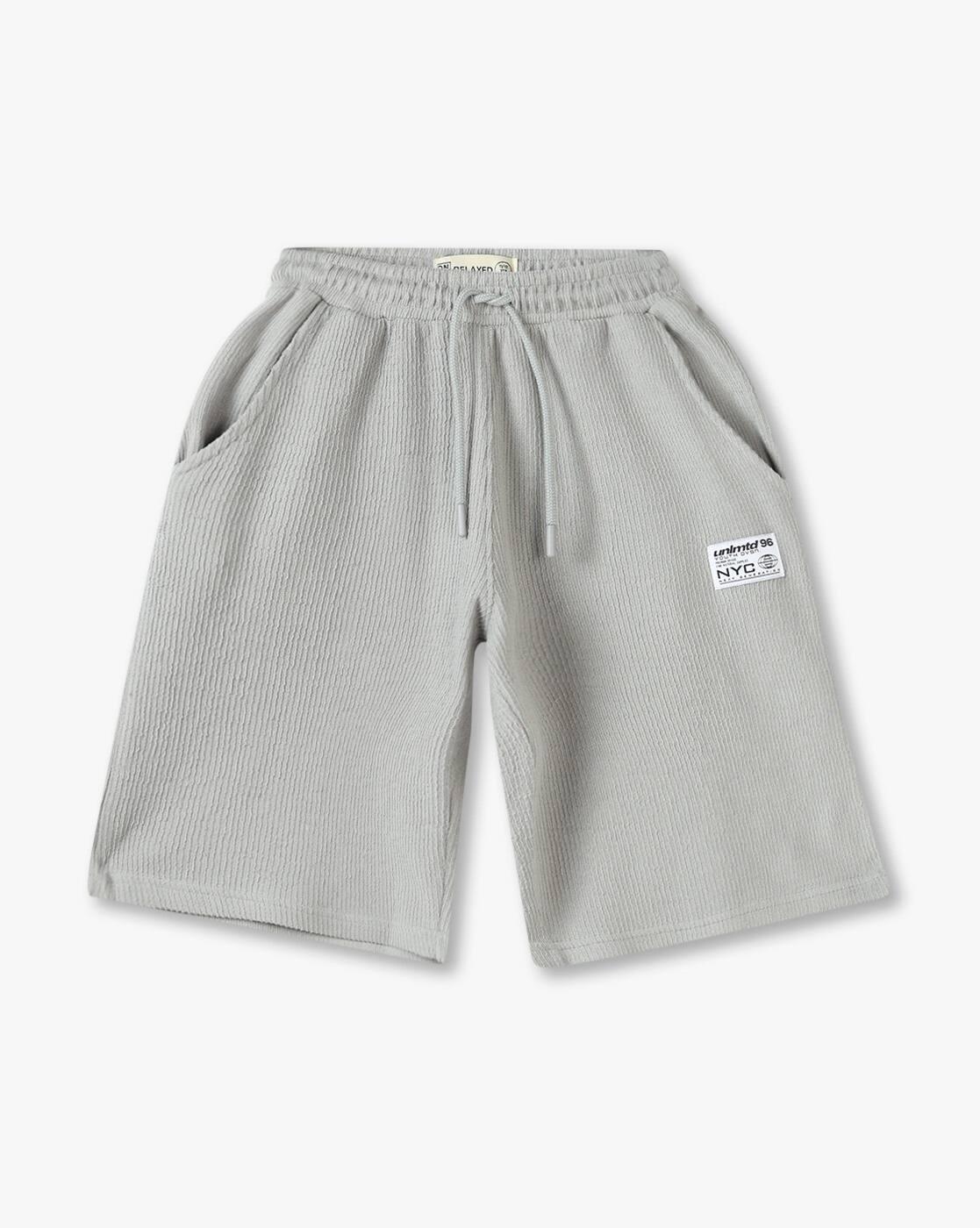 YB DNMX | Boys Patterned Relaxed Fit Shorts|0