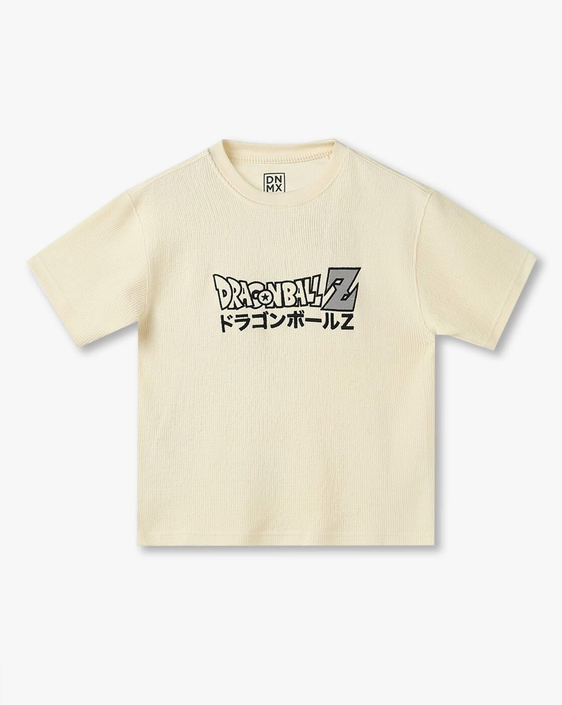 YB DNMX | Boys Graphic Print Oversized Round-Neck T-Shirt|0