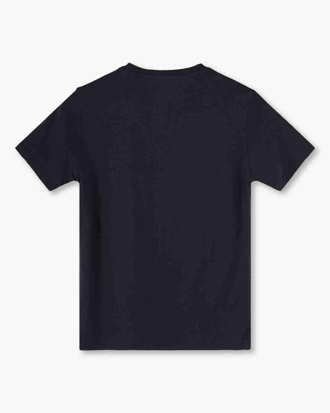 YB DNMX | Boys Graphic Print Boxy Fit Crew-Neck T-Shirt|1
