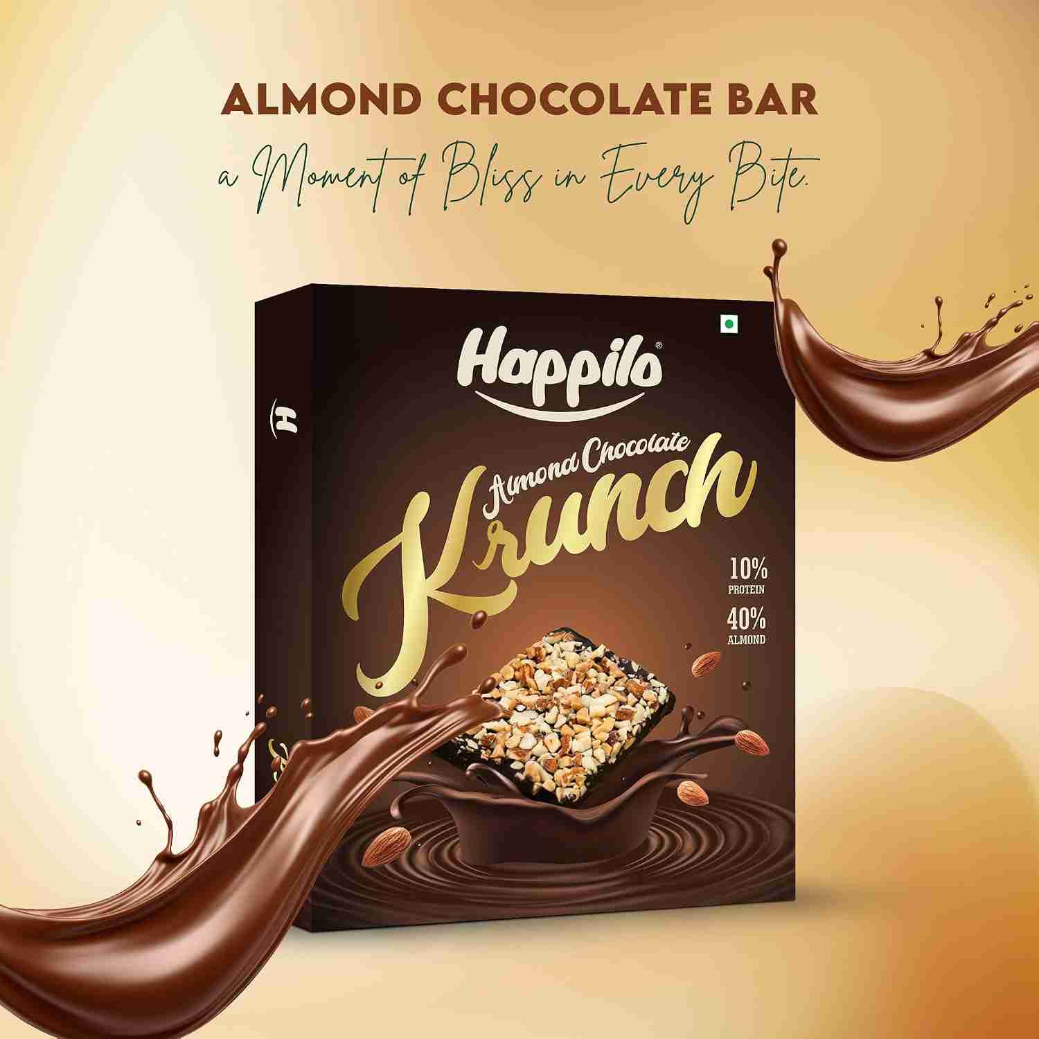 Happilo Almond Chocolate Krunch (Happilo, Bengaluru)