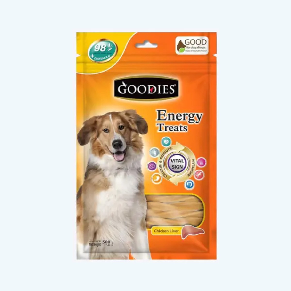 Goodies Liver Dog Treat - 500 Gm