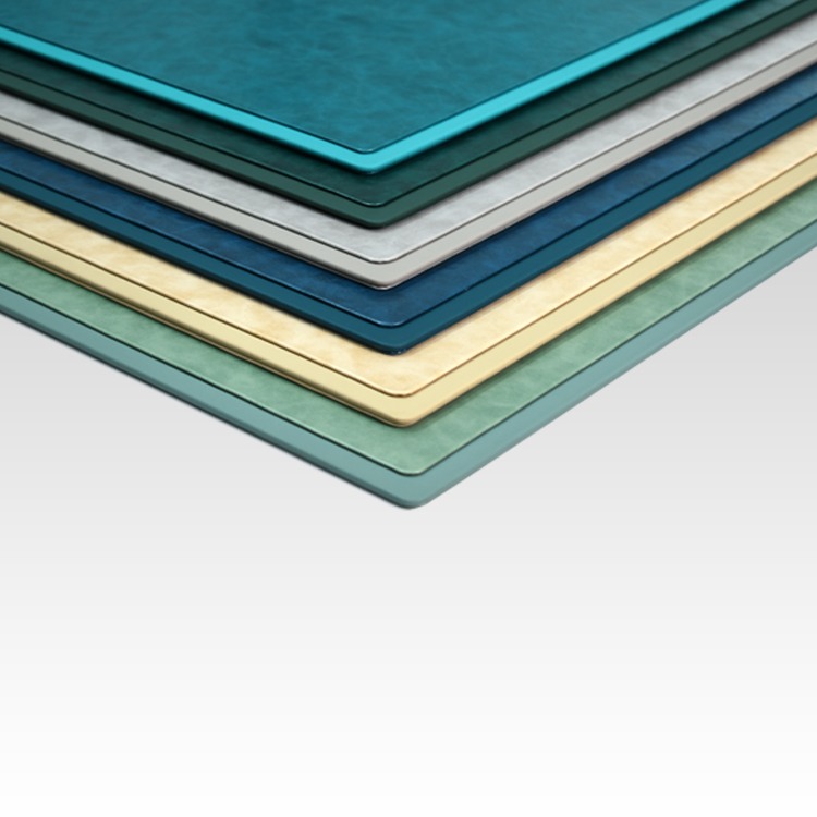 22x16 Inches Rigid Desk Blotter | Moderno | Blue