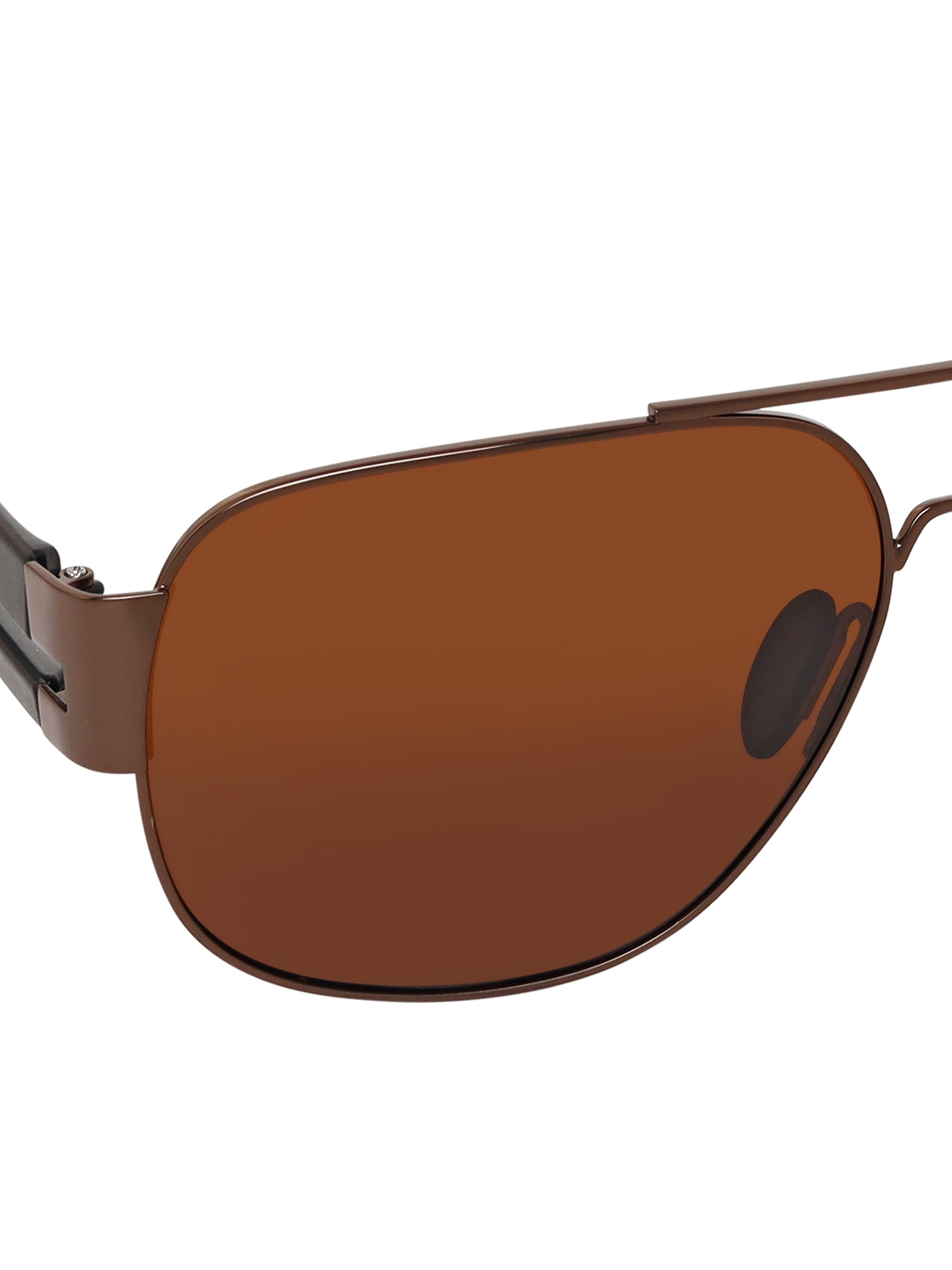 Aeropostale | Aeropostale AERO_SUN_201919_C2 Summer Sunglasses for Men comes with UV protection Polarized Anti Glare lens Mens trending Summer Style Full Brown Shaded Lens with Black Acrylic Frame. 3