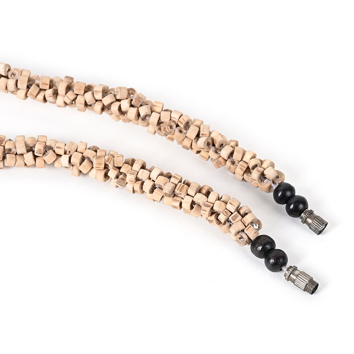 Shiv Ratan Kendra Natural Tulsi Kanthimala - 25 CM Length - Genuine Quality