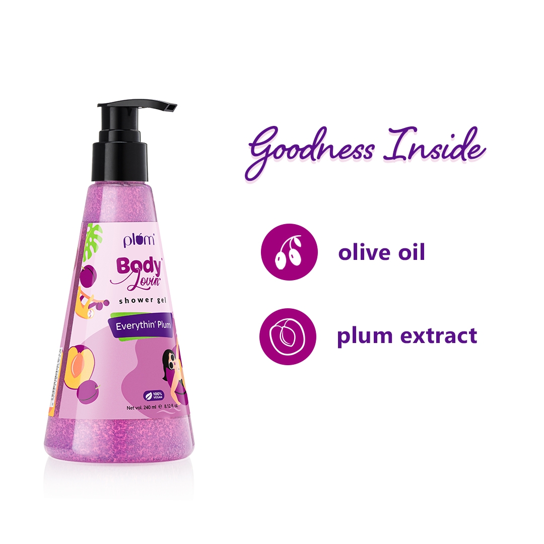 plum be good | Plum BodyLovin’ Everythin’ Plum Shower Gel 3
