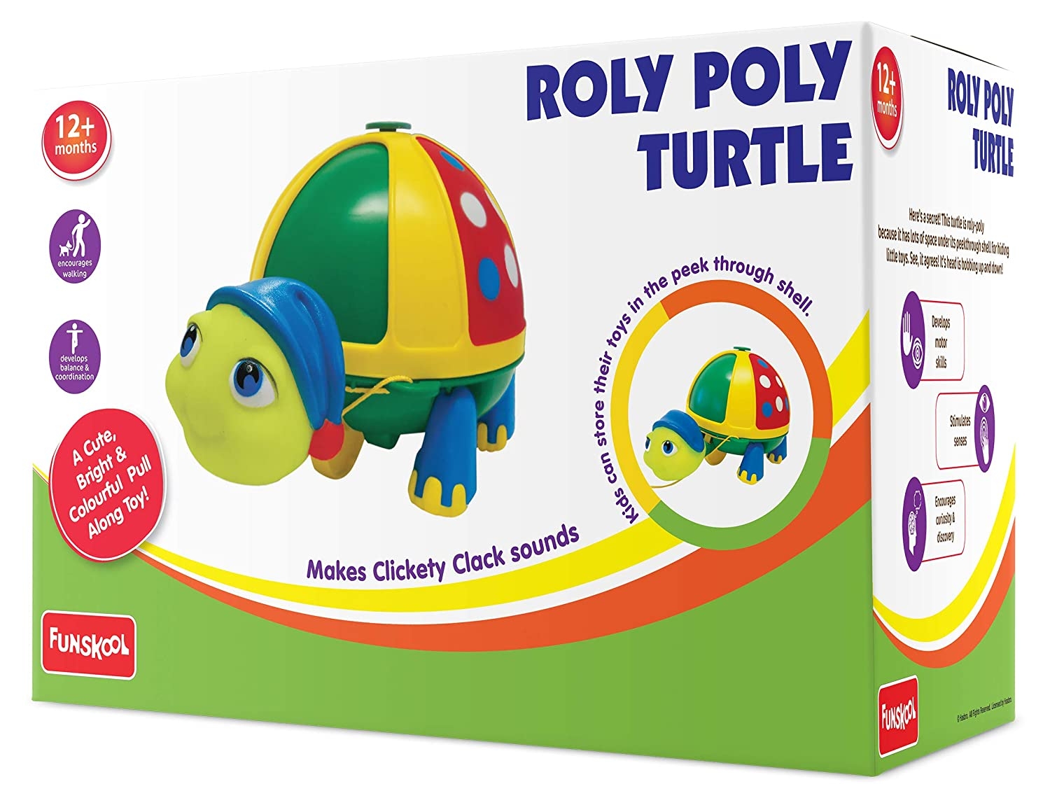 Funskool | Roly Poly Turtle undefined