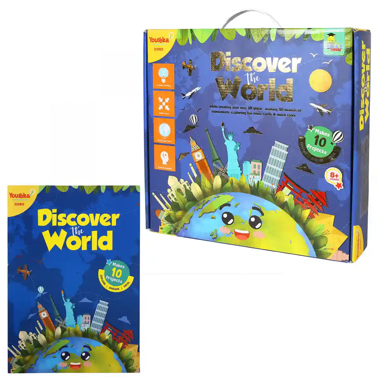 Youreka Discover The World, Make 3D Models, 8Y+, Multicolour