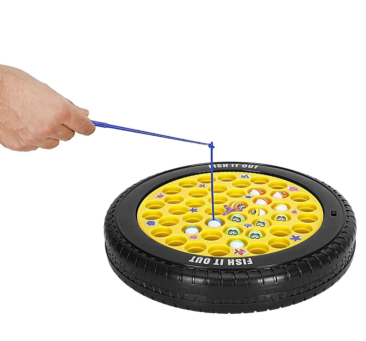 Youreka Fishing Challenging and Mind Game for Kids 3Y+, Yellow