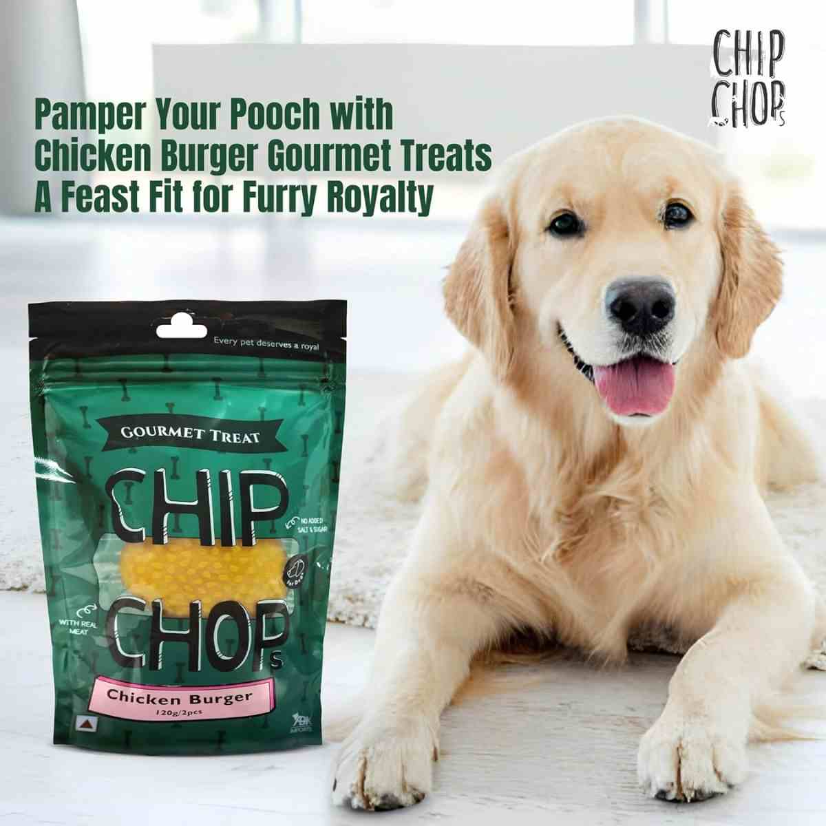 Chip Chops Chicken Burger 120 Gm – (Best Before Aug’26)