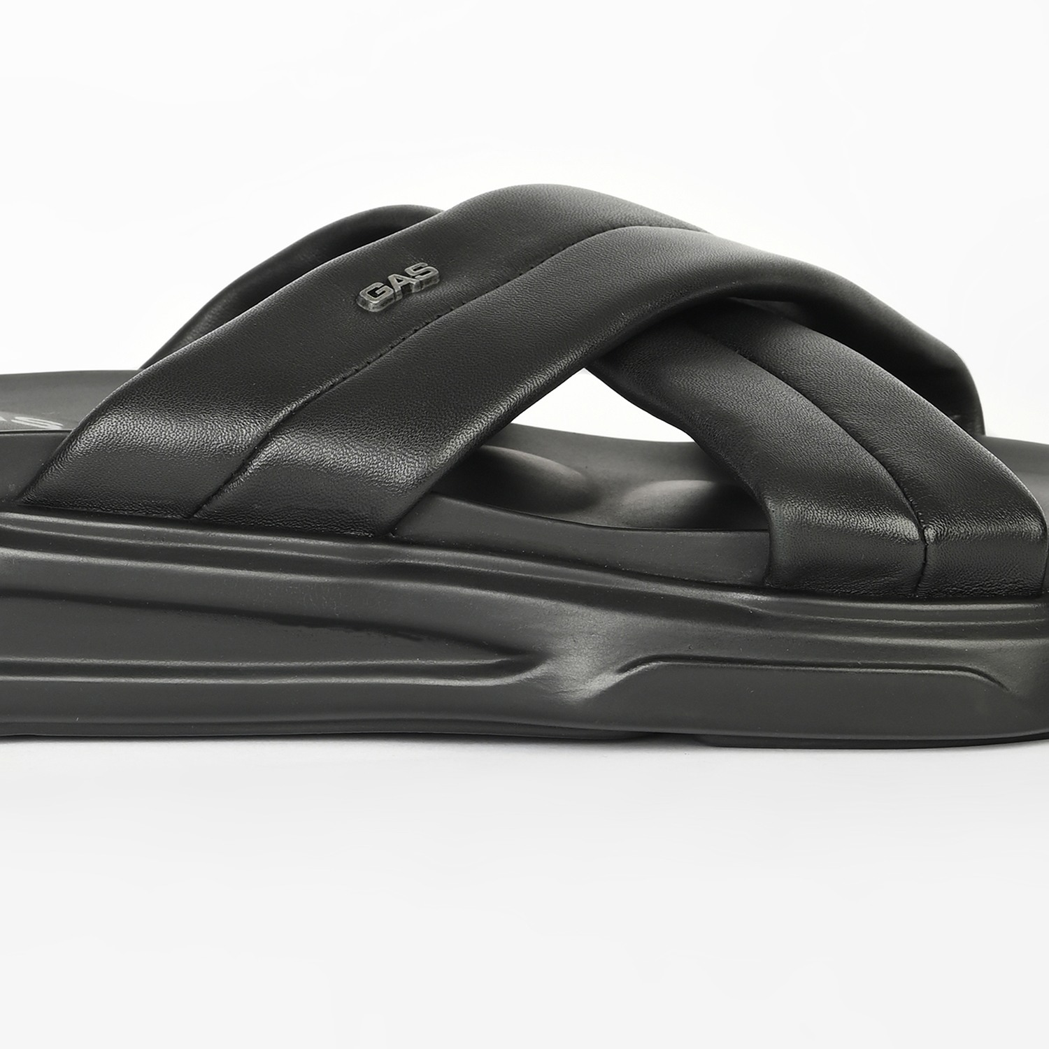 Men’s Black Core Crossover Sandals