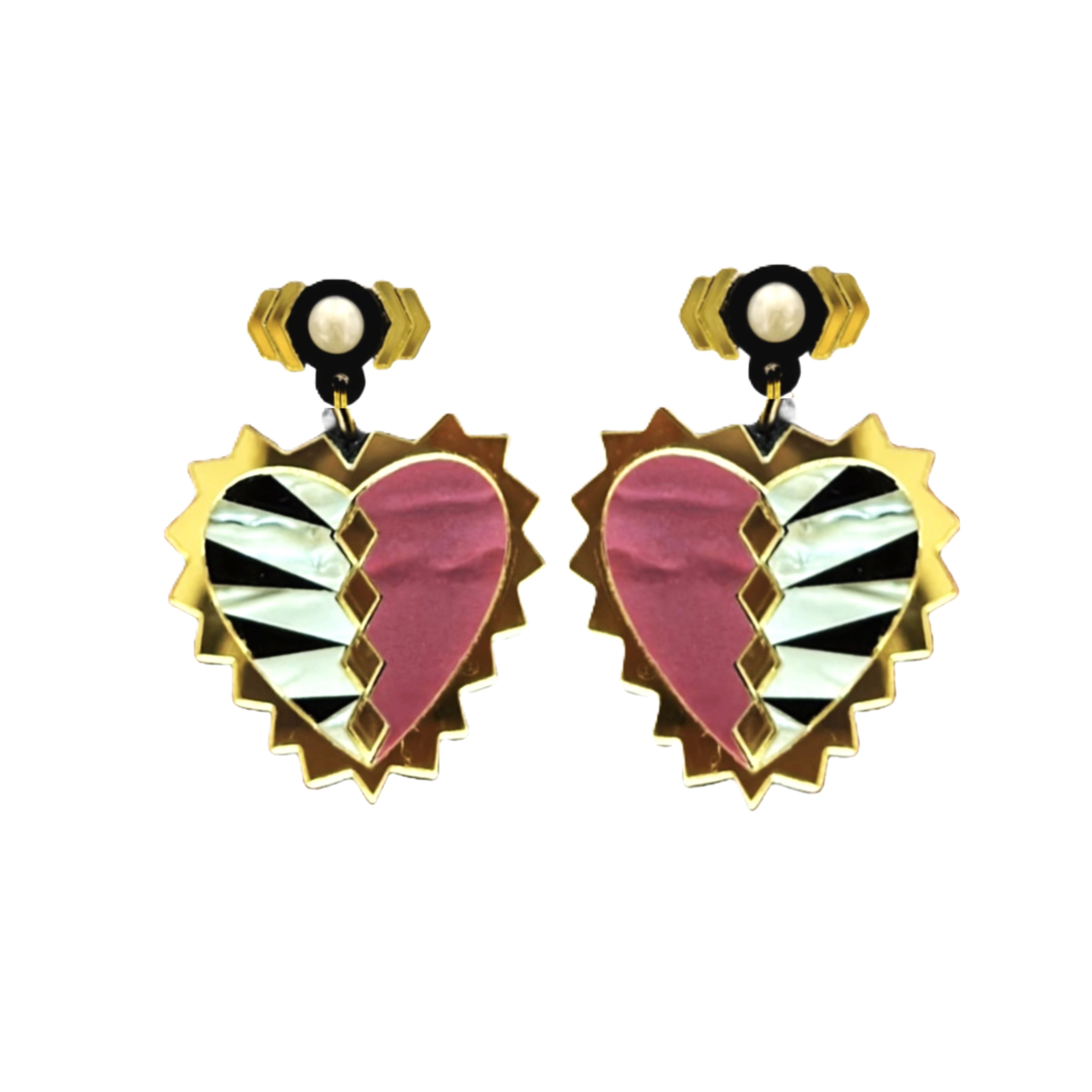 Love's patchwork Earrings