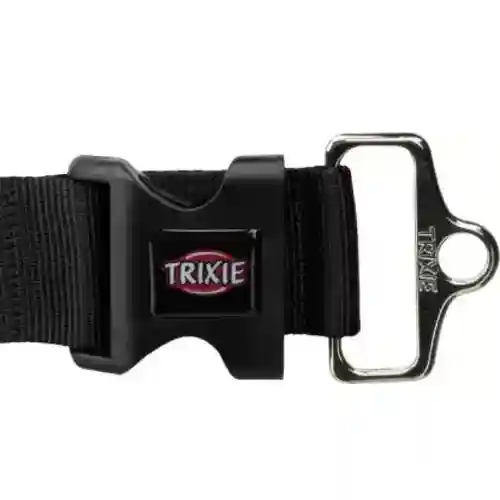 Trixie Extra Wide Premium Collar for Dogs (Black)