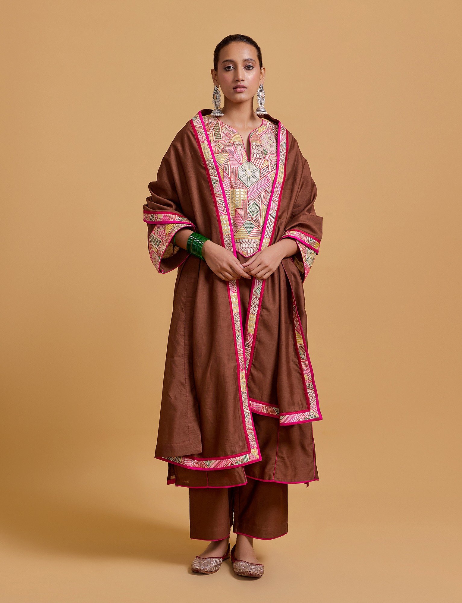 Mithai Brown Stole