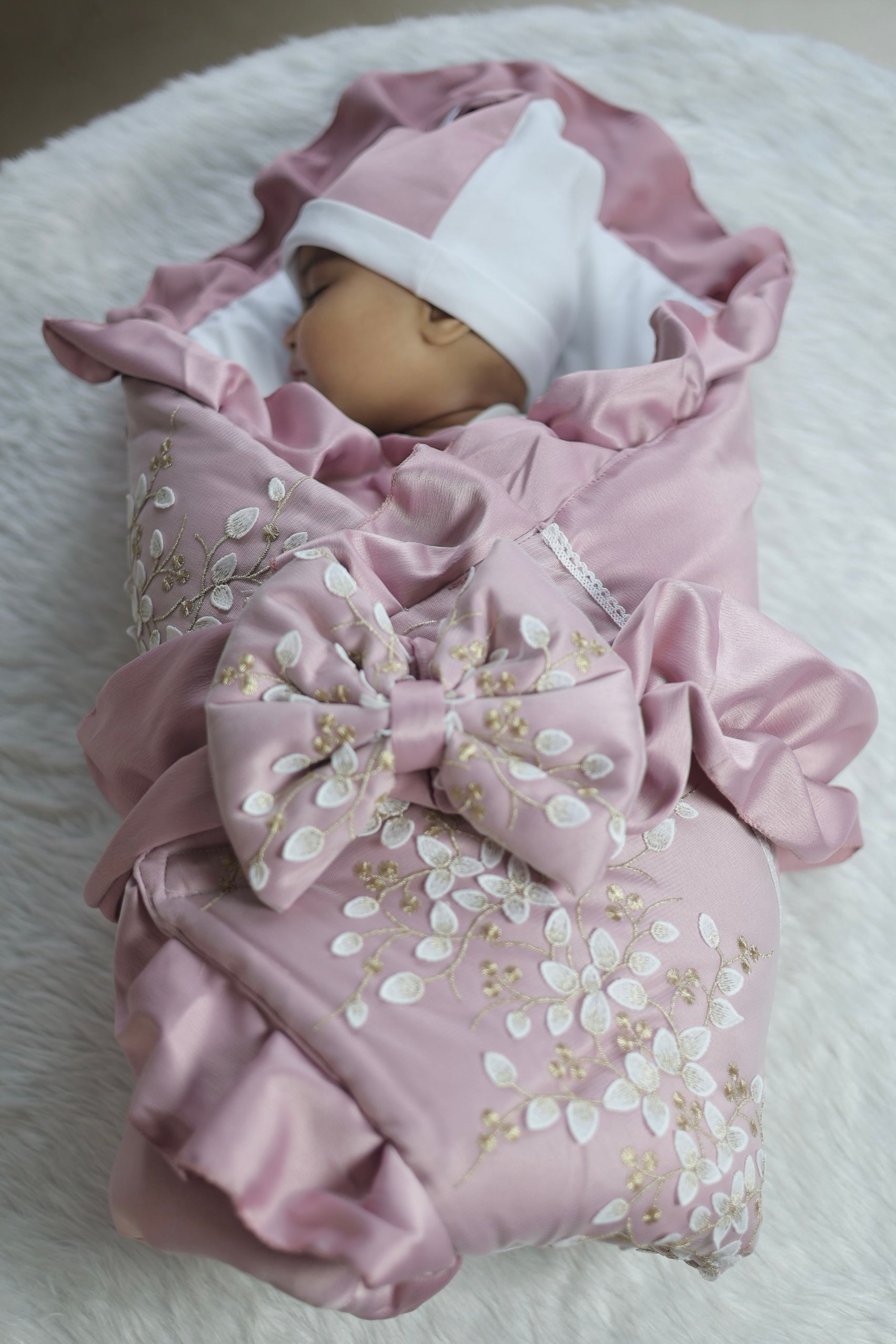 Rosé Fleur Drape Set