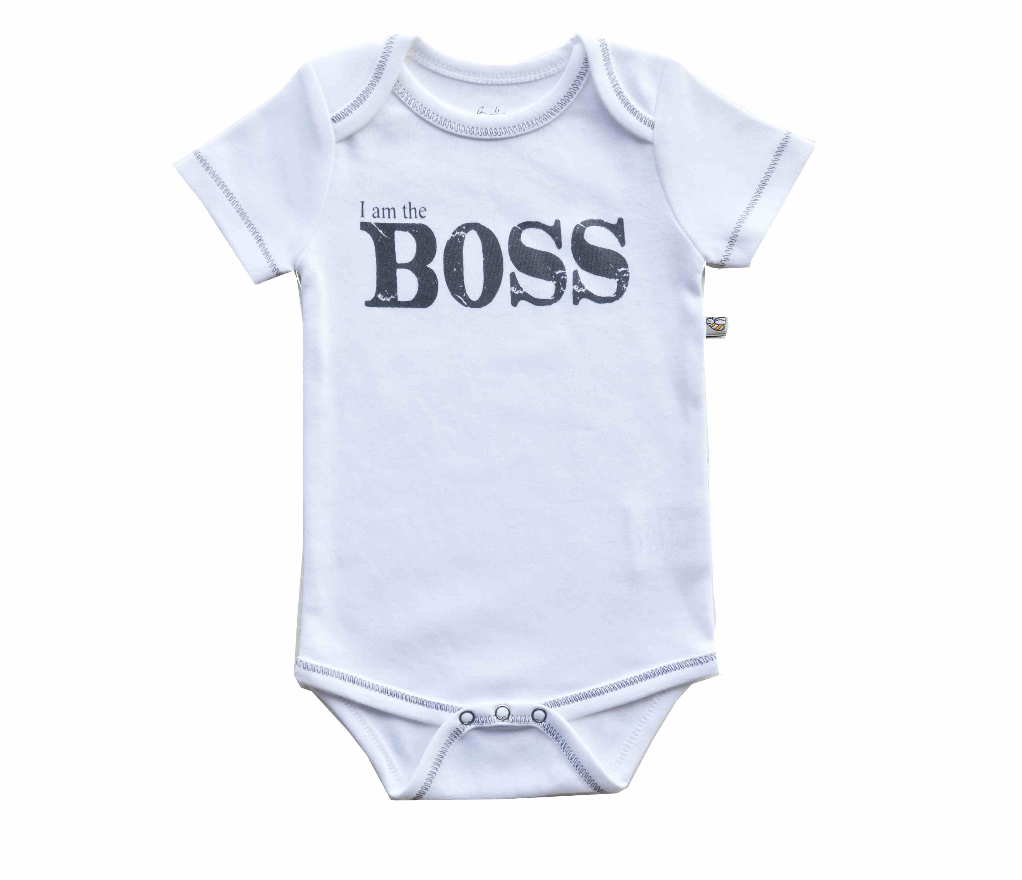 Baby's White Romper/Onesie