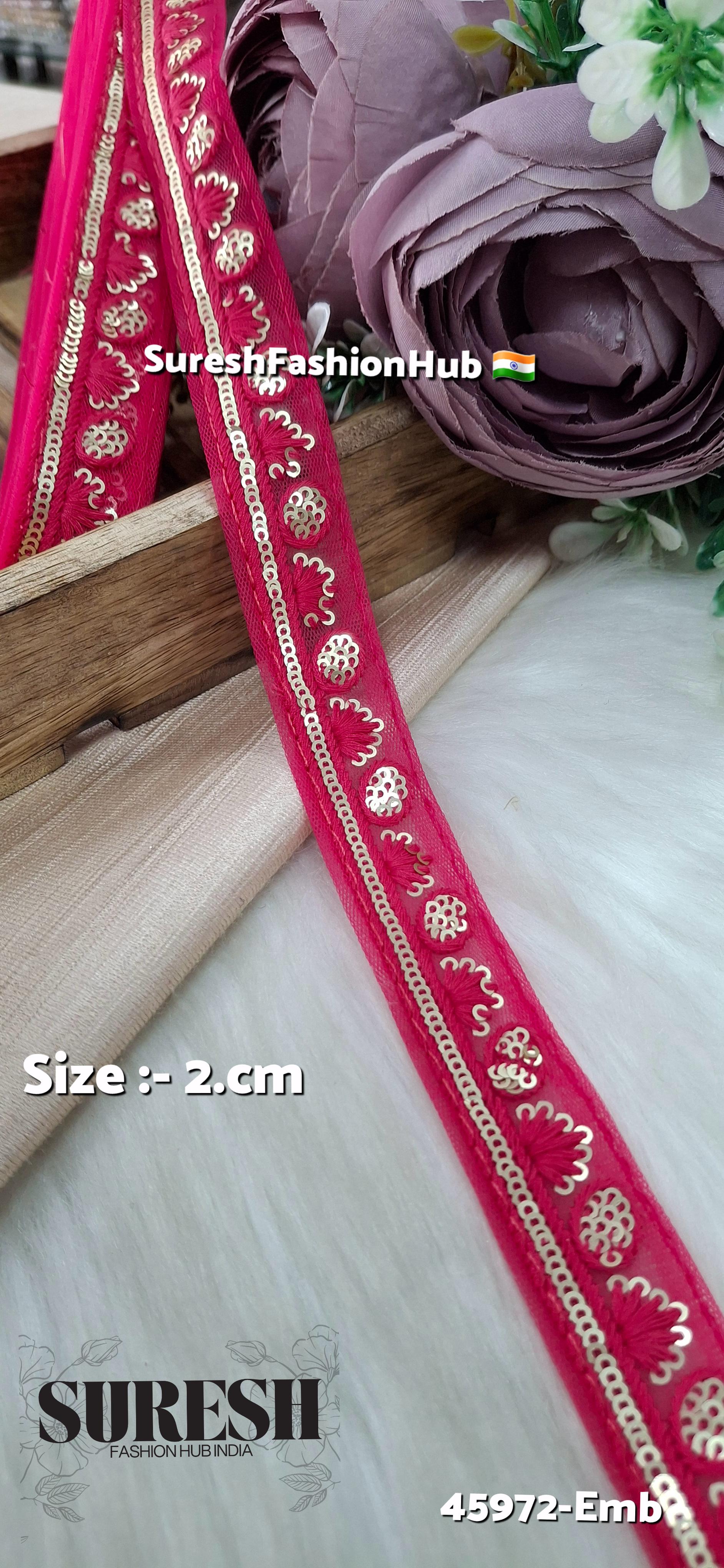 Rani Tone-on-Tone Embroidery Lace