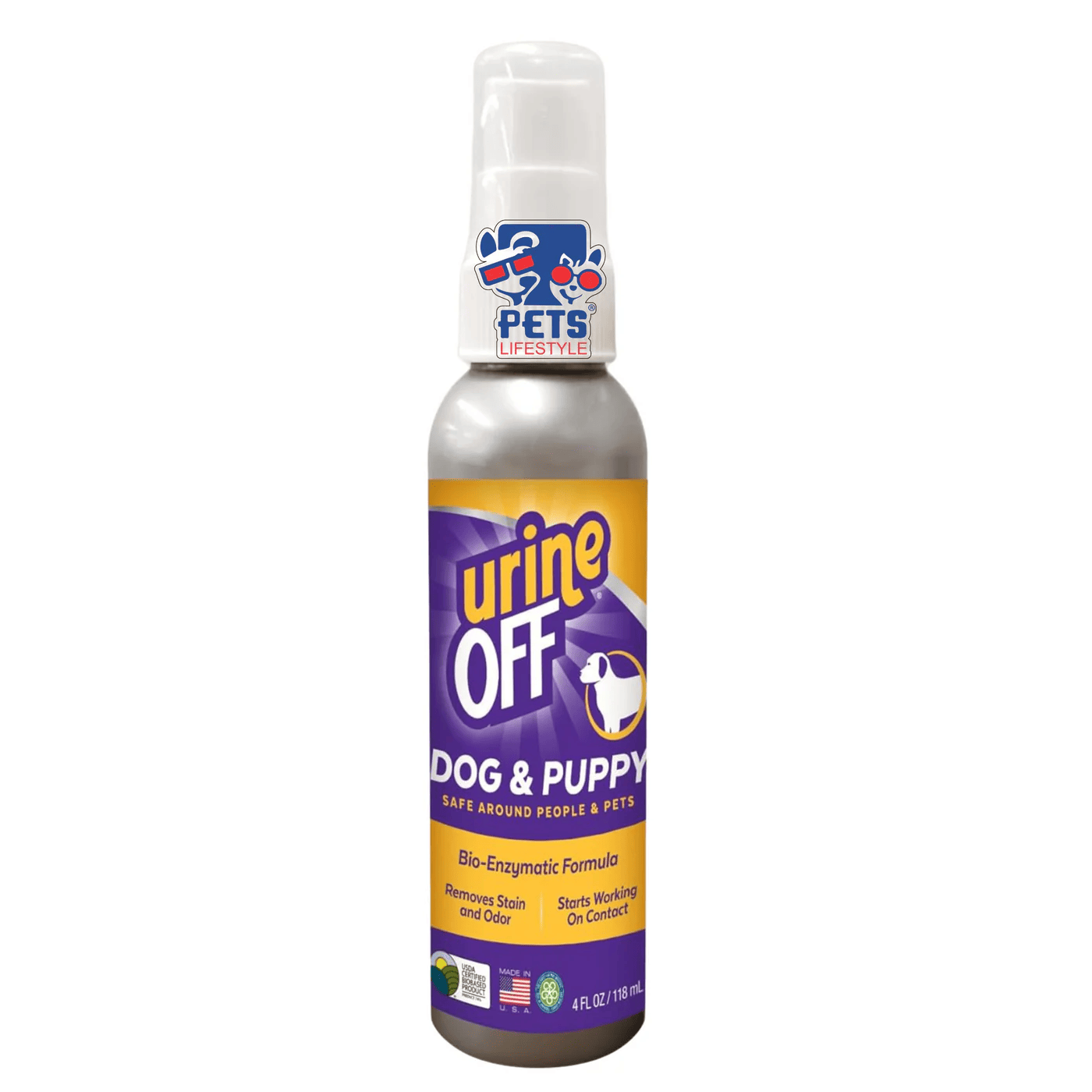 Urine Off Odour & Stain Remover Spray for Dog & Puppy