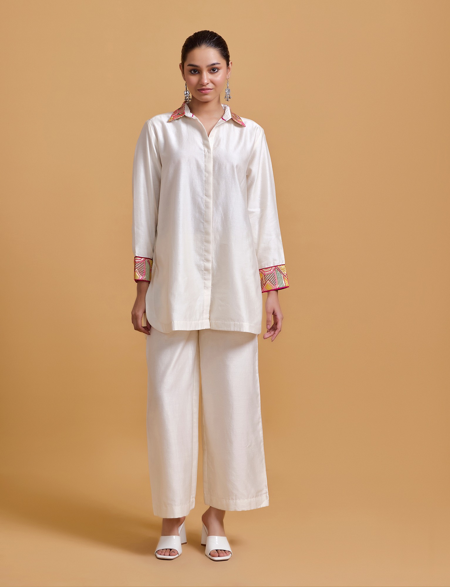 Mithai Offwhite Shirt Set