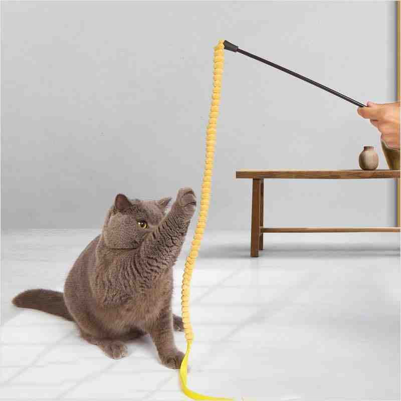 Barkbutler Fofos Cat Teaser Toy 2Asst Interactive Cat Toys with Catnip
