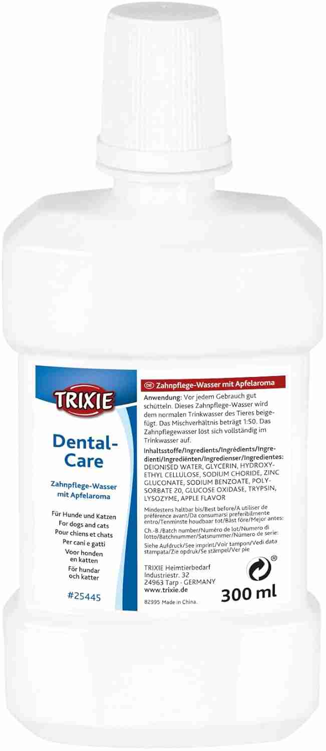 Trixie Dental Care Water with Apple Aroma for Dogs and Cats