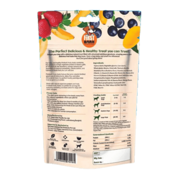 First Bark Fruity Blast Mix Fruit Dog Treats