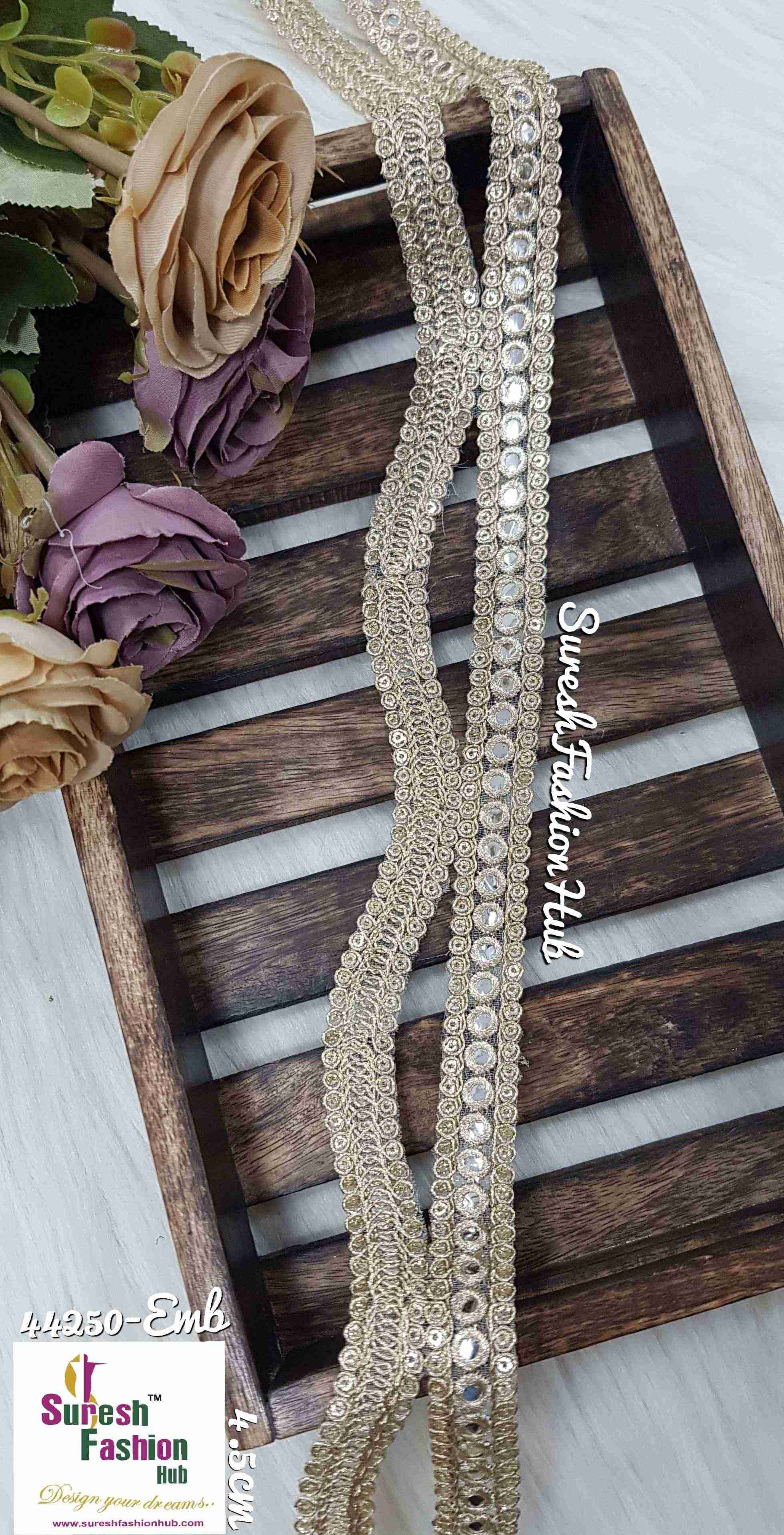 Indian Laces Embellishments Embroidery Saree Border Wholesale Silk Crafting Sewing Decorative Designer Ribbons #Blackborder #Fancylaces #Decorativetrims #Embroideredborder #Sewingtrims #テープ #minne #lndianlaces #Sareeborder #アニー都城 #pasamanerías #pasamaneriasbordadas #Embellishments #可愛いマスク #Embroiderytrimmings #アクセサリー
