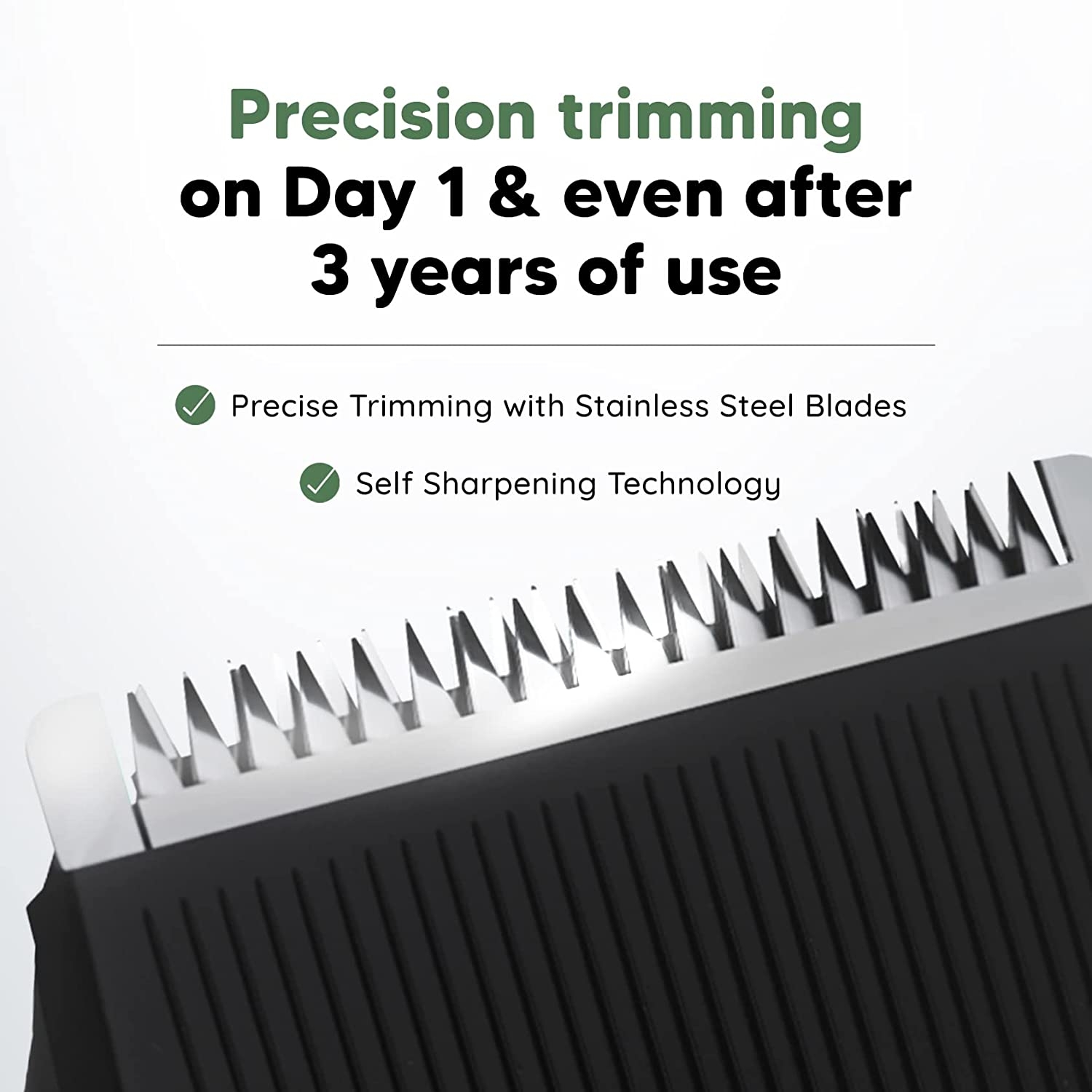 LetsShave | LetsShave Beard, Body & Head Trimmer - Fast Charge, 38 Precision Length Setting, Cord & Cordless Usage 2