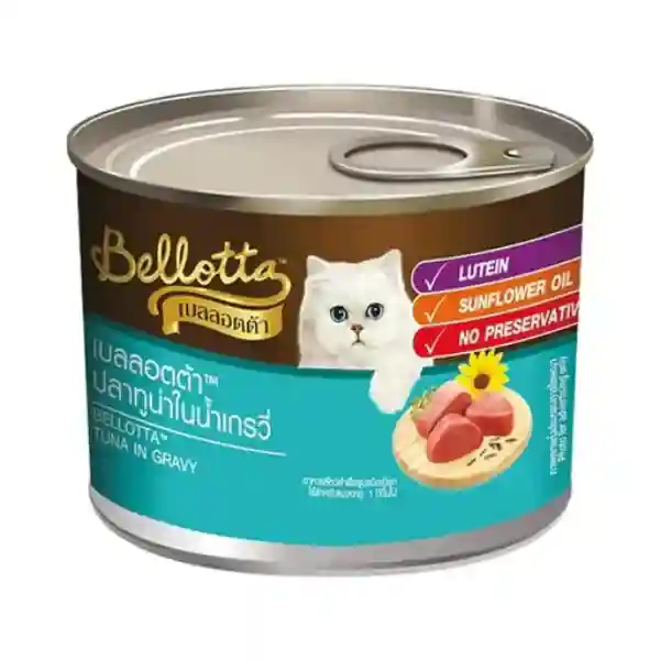Bellota Tuna In Gravy Wet Cat Food, 185g