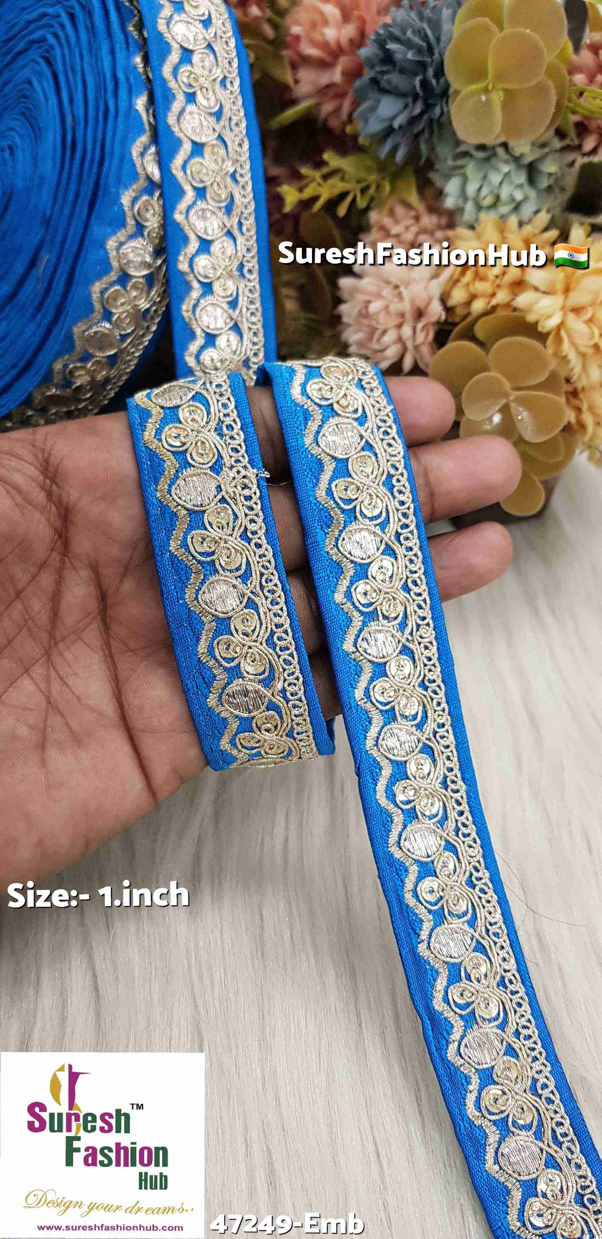 Pearl Embroidery Lace