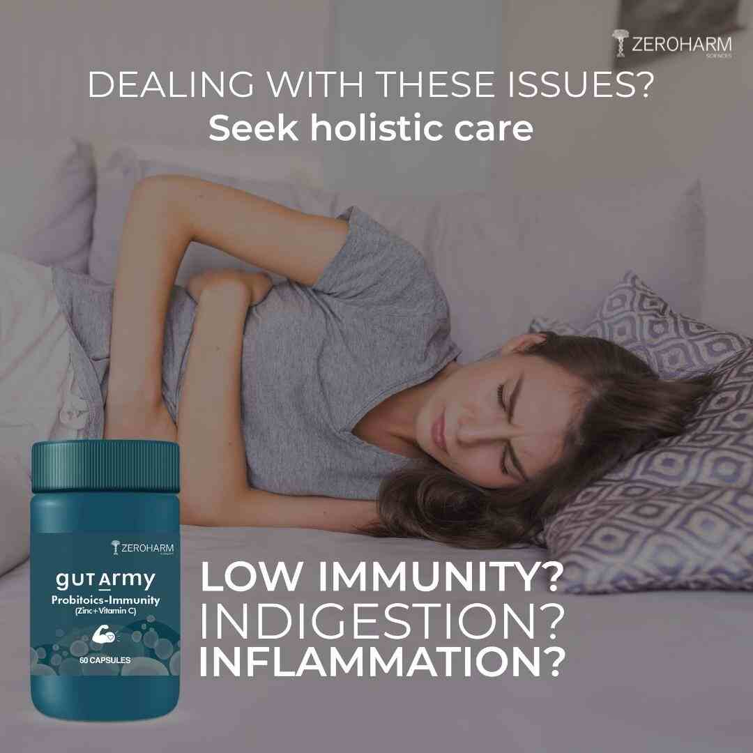 Zeroharm | Gut Army For Immunity | 60 Cap