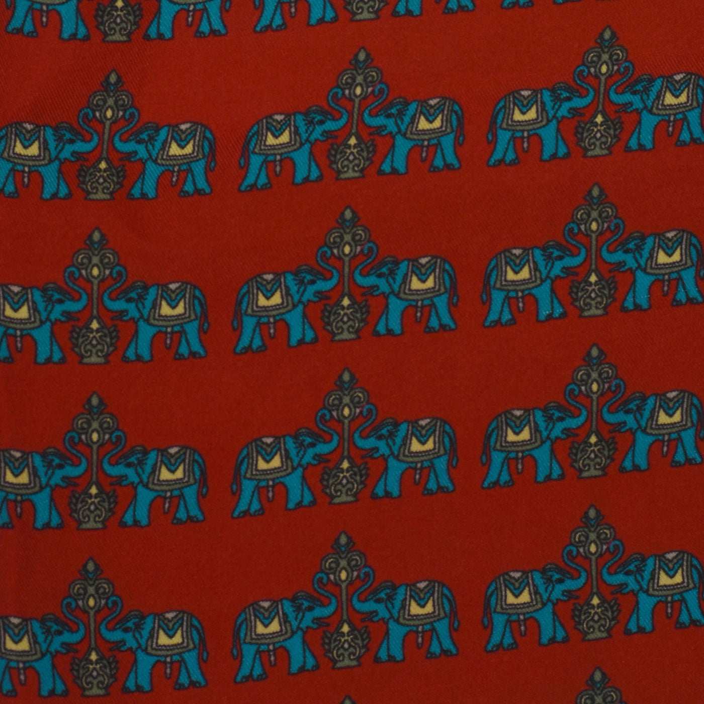 Raj Pocket Square (Red)