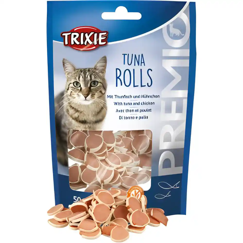 Trixie Premio Tuna Rolls Treat For Cats, 50 g