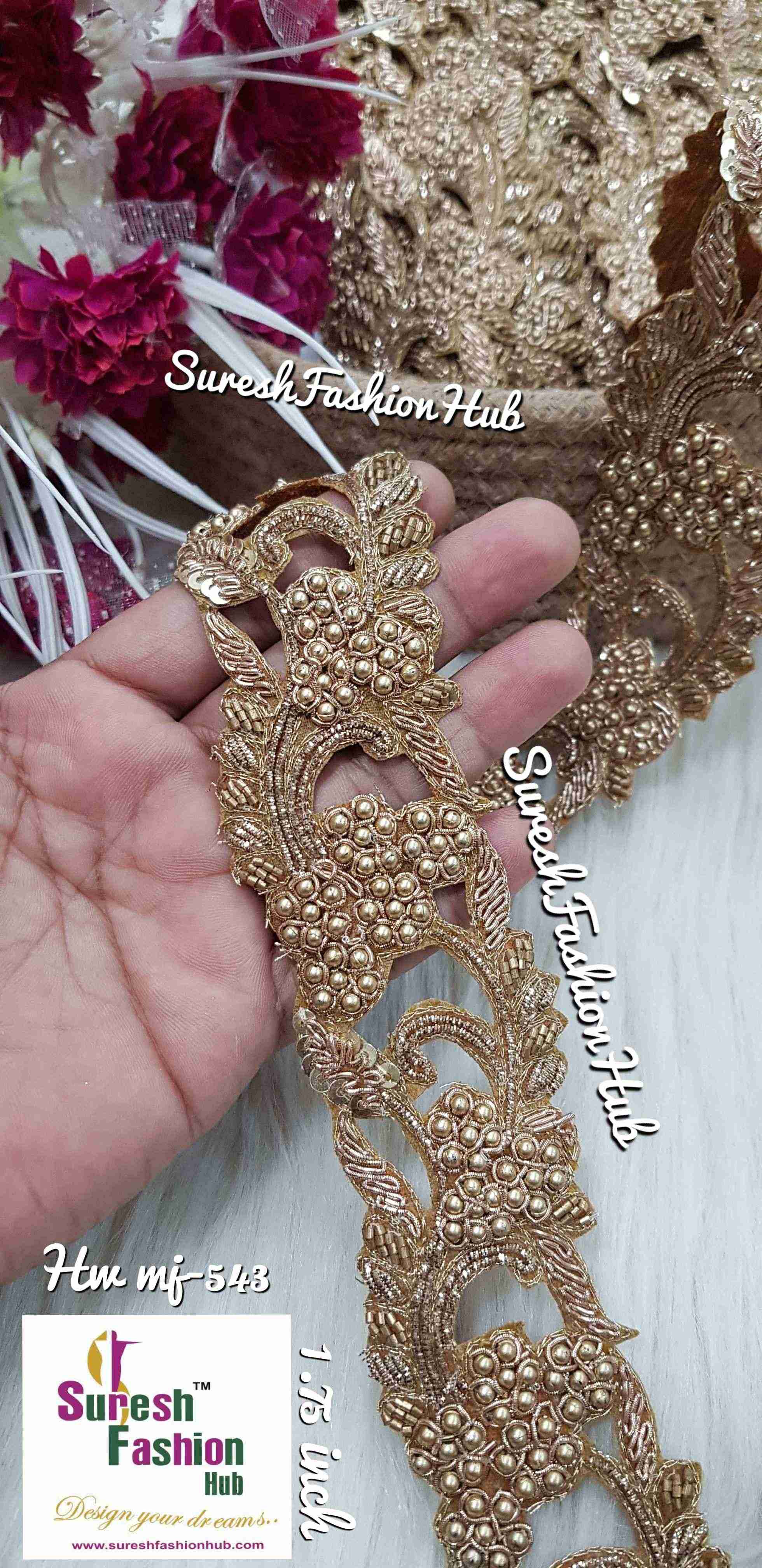 Floral Fantasy Cutwork Lace