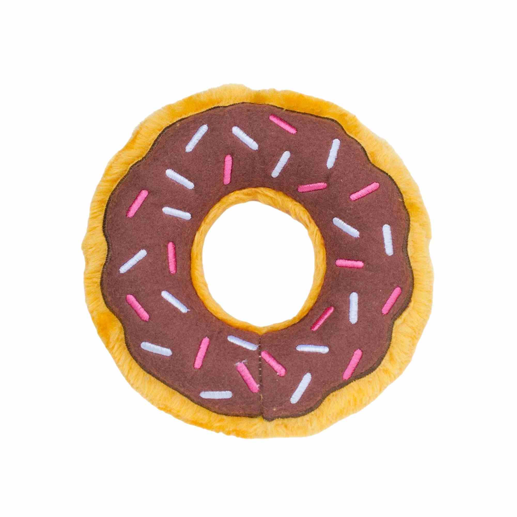 ZippyPaws Donutz Toy for Dogs - Chocolate