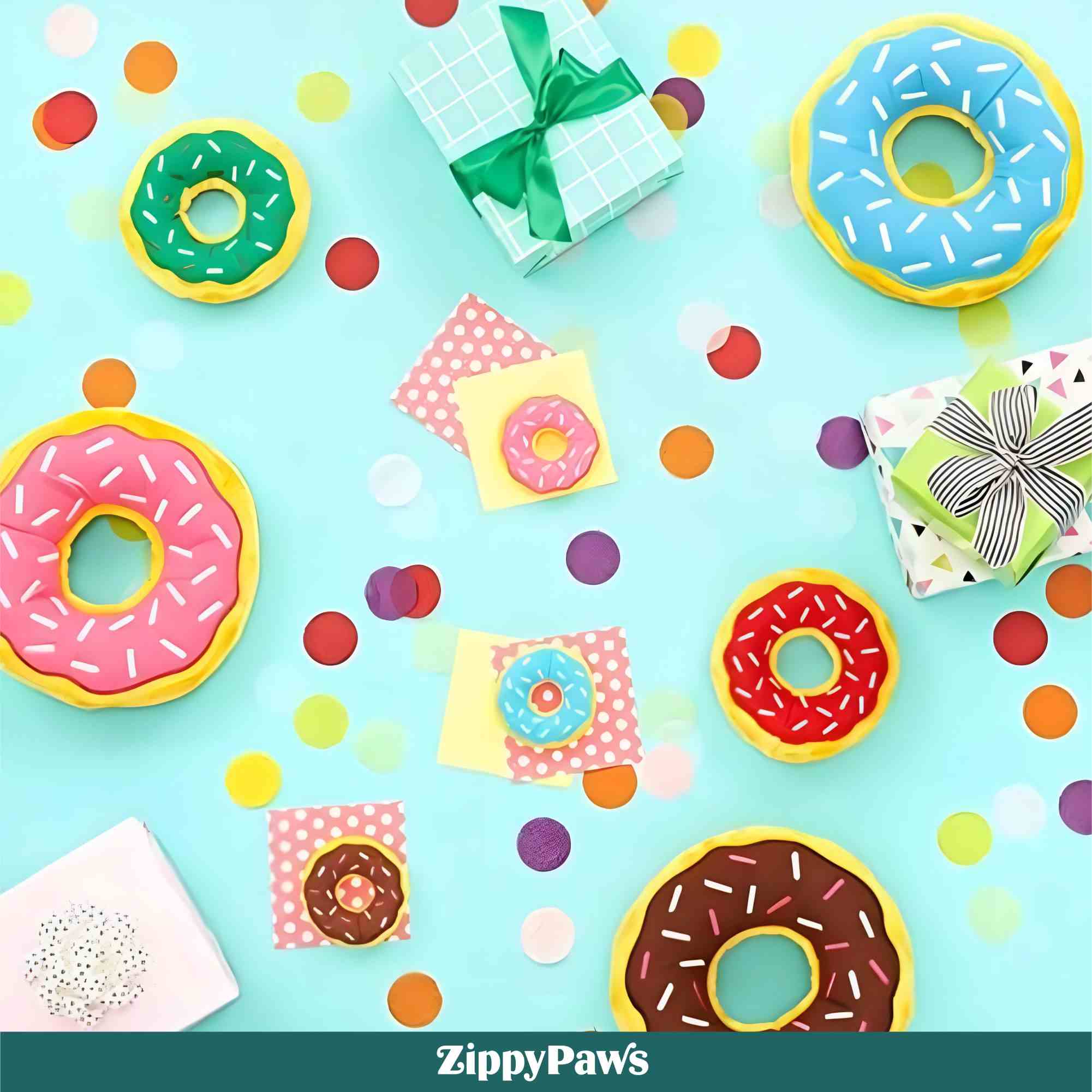 ZippyPaws Donutz Toy for Dogs - Blueberry