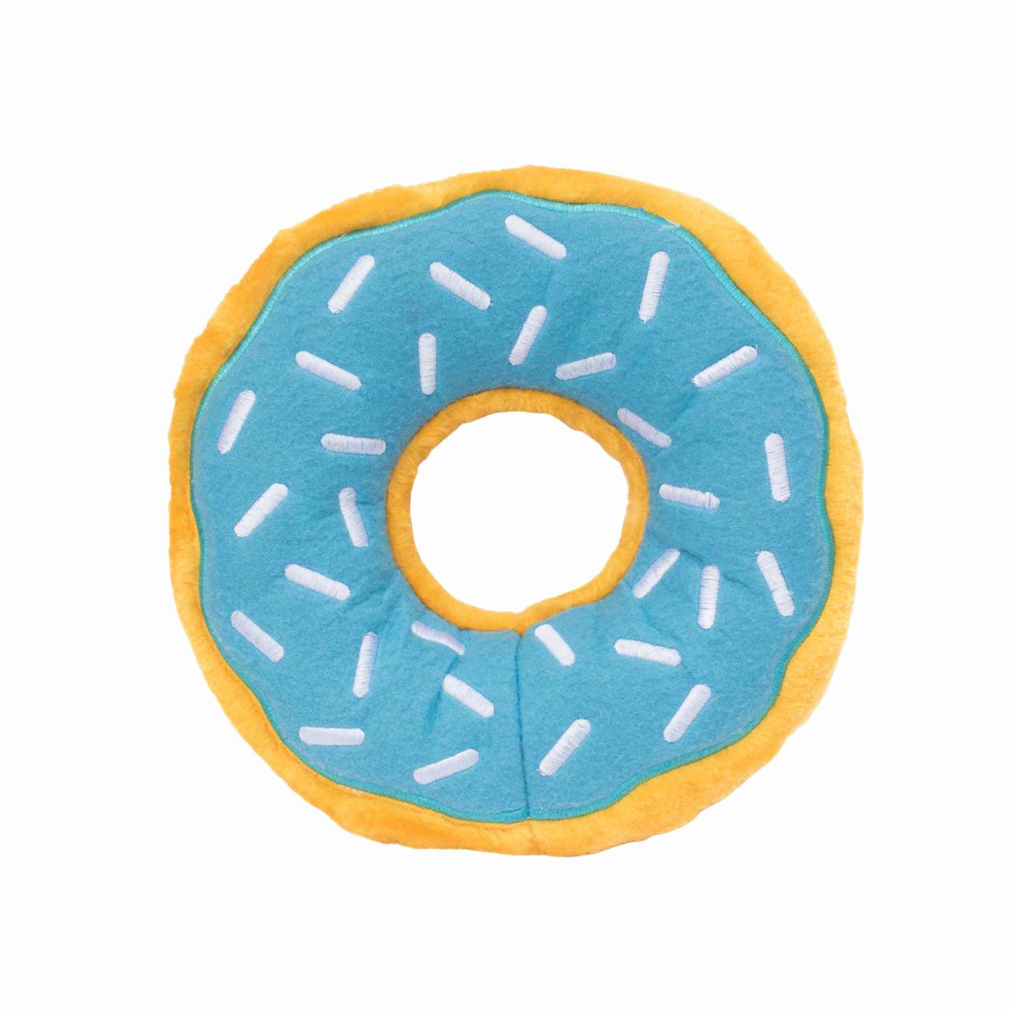 ZippyPaws Jumbo Donutz Toy for Dogs - Blueberry