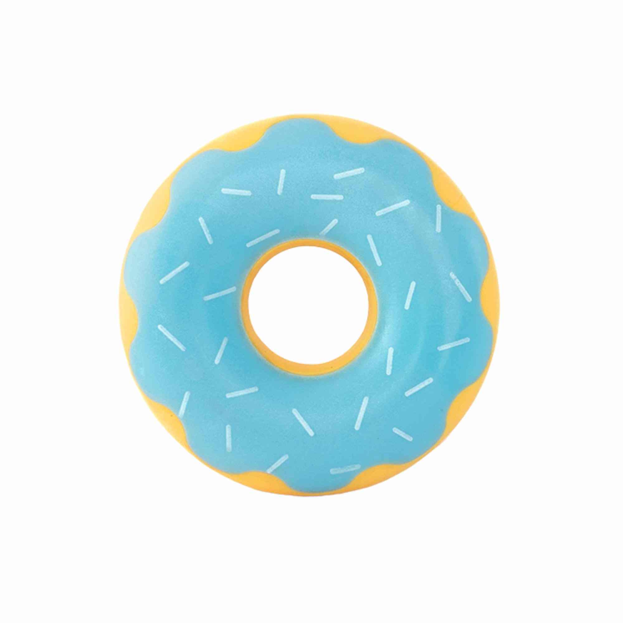 ZippyPaws ZippyTuff Donutz Squeaker Dog Toys - Blueberry