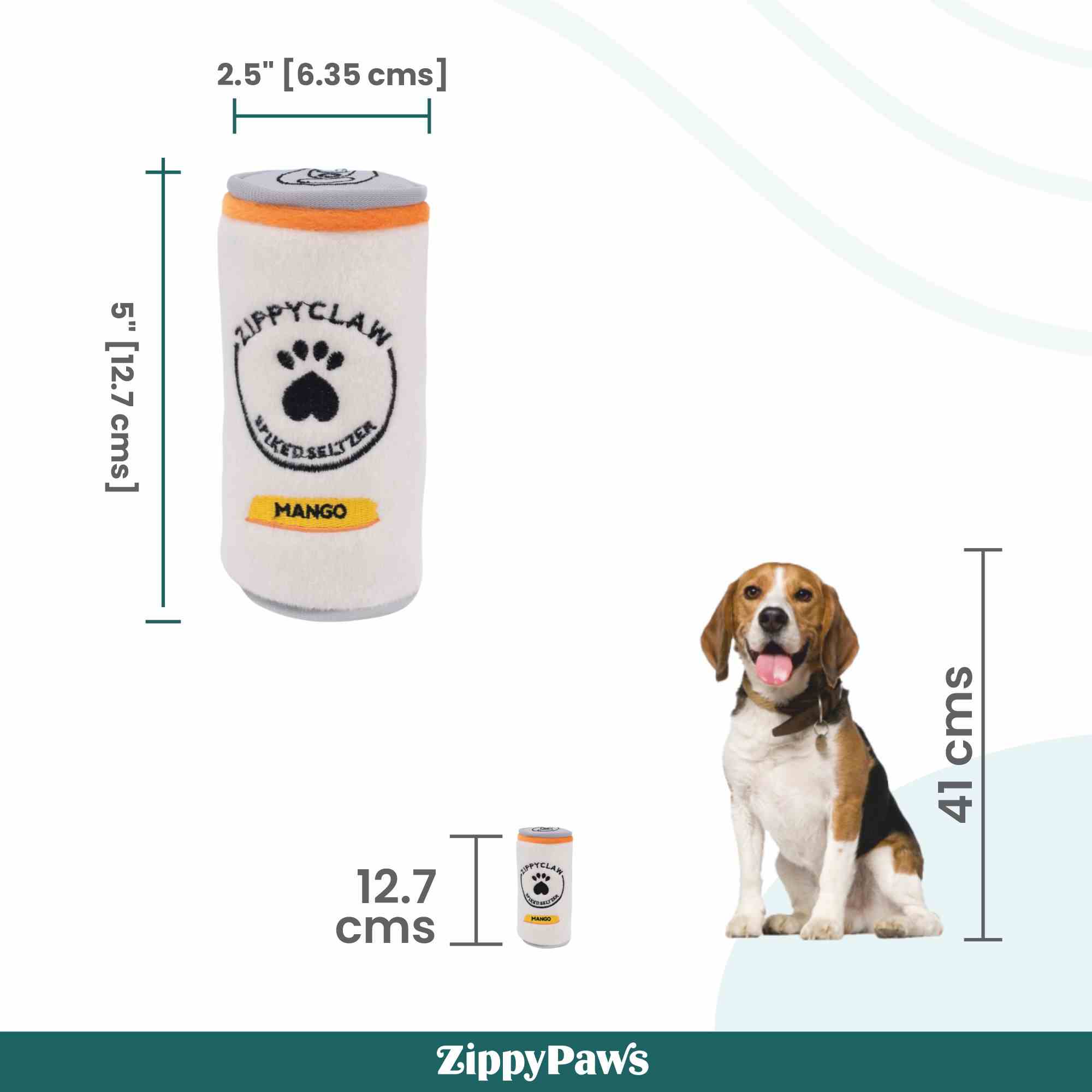 ZippyPaws Squeakie Can Zippy Claw Toy for Dogs