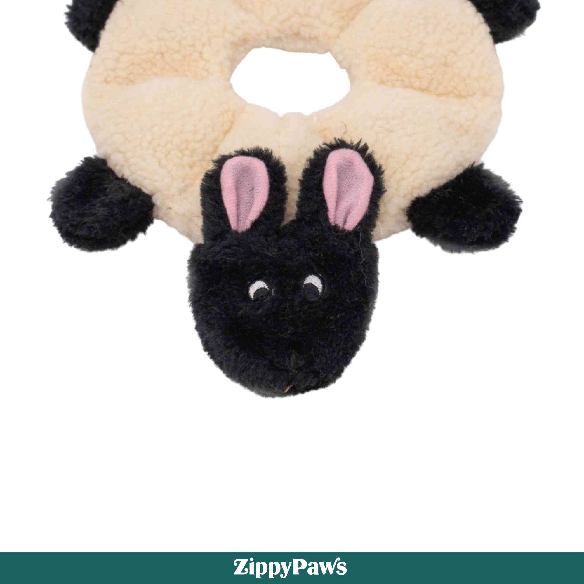 Zippypaws Loopy Sheep Dog Toy