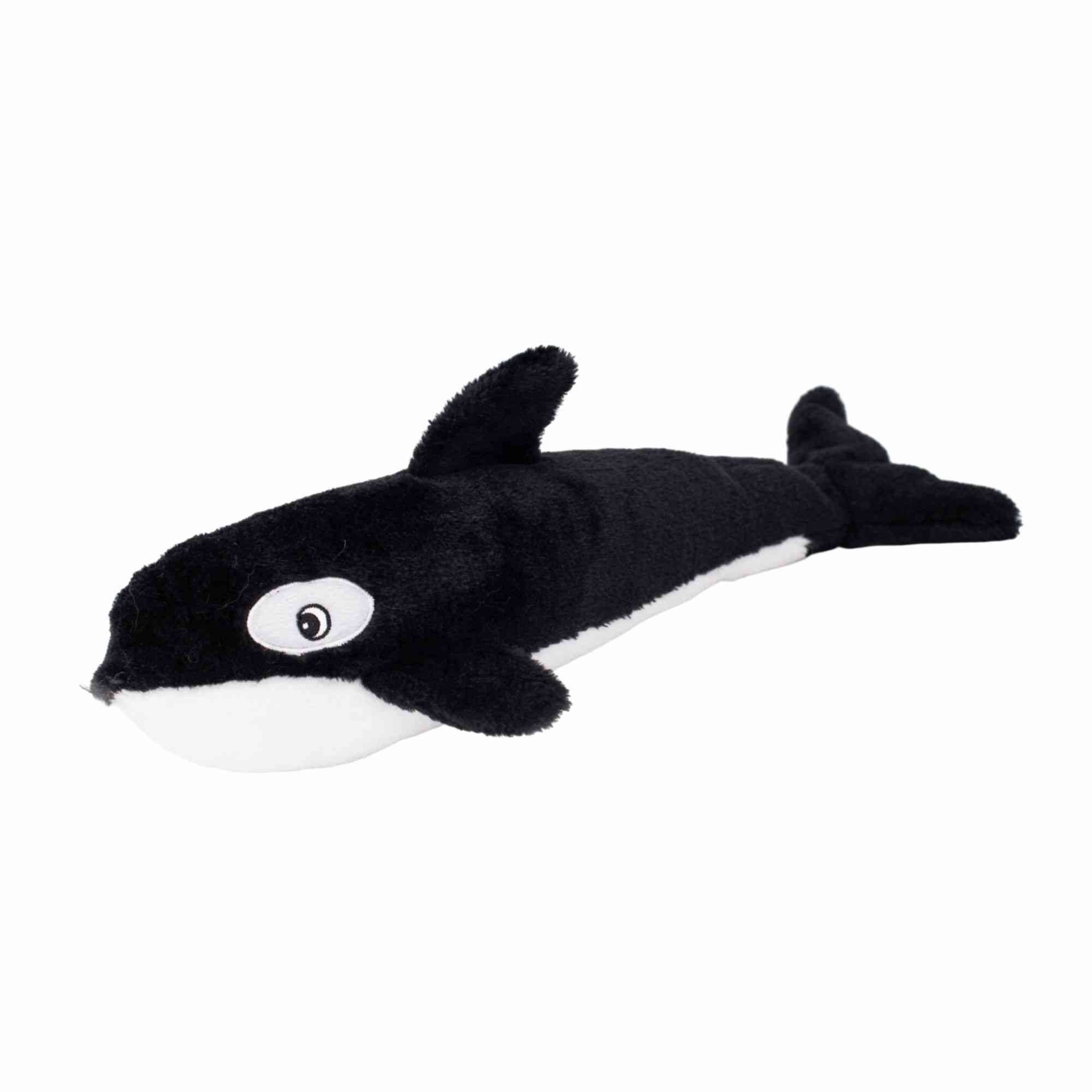 ZippyPaws Jigglerz Killer Whale Toy for Dogs