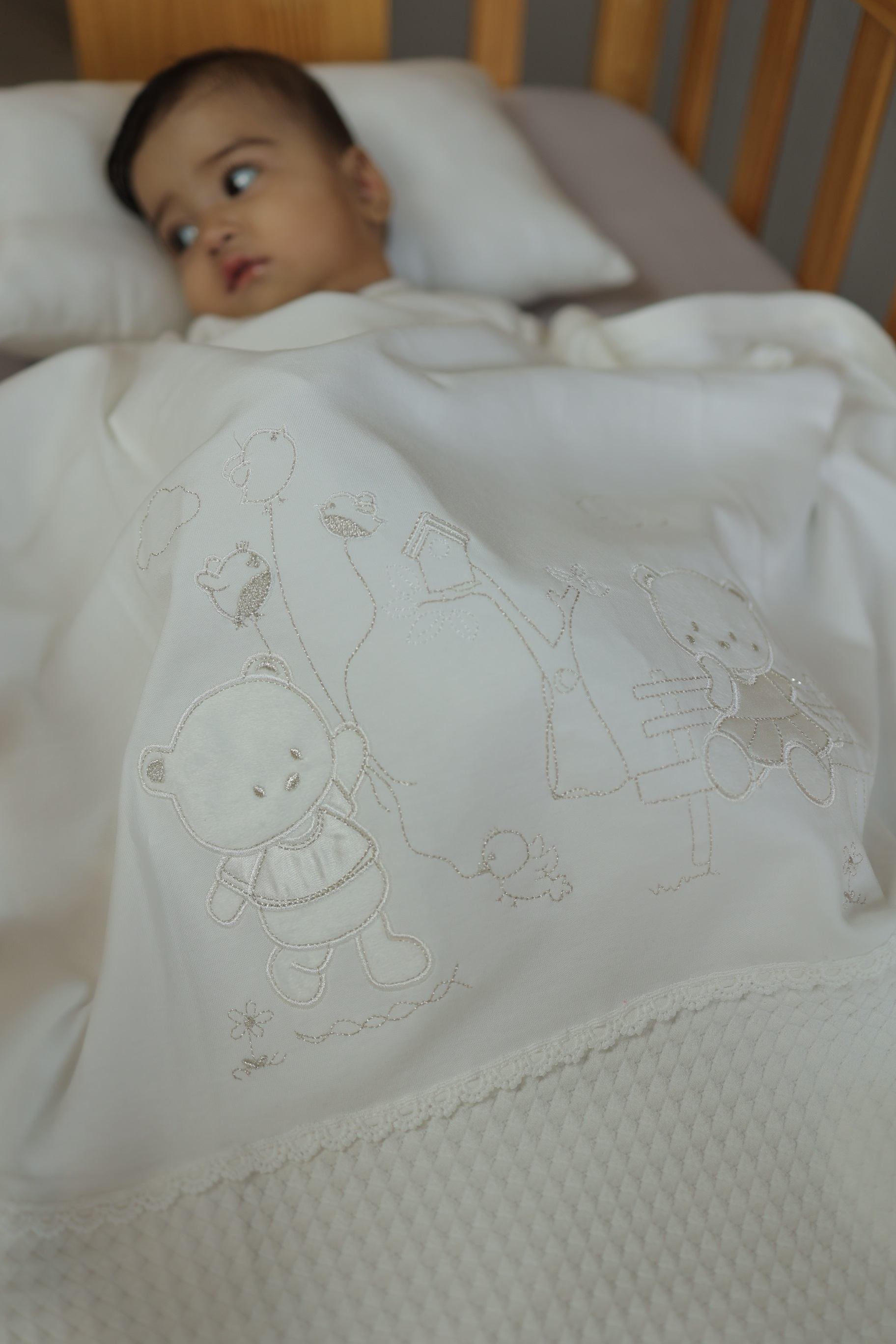 Whimsical Meadow Baby Blanket