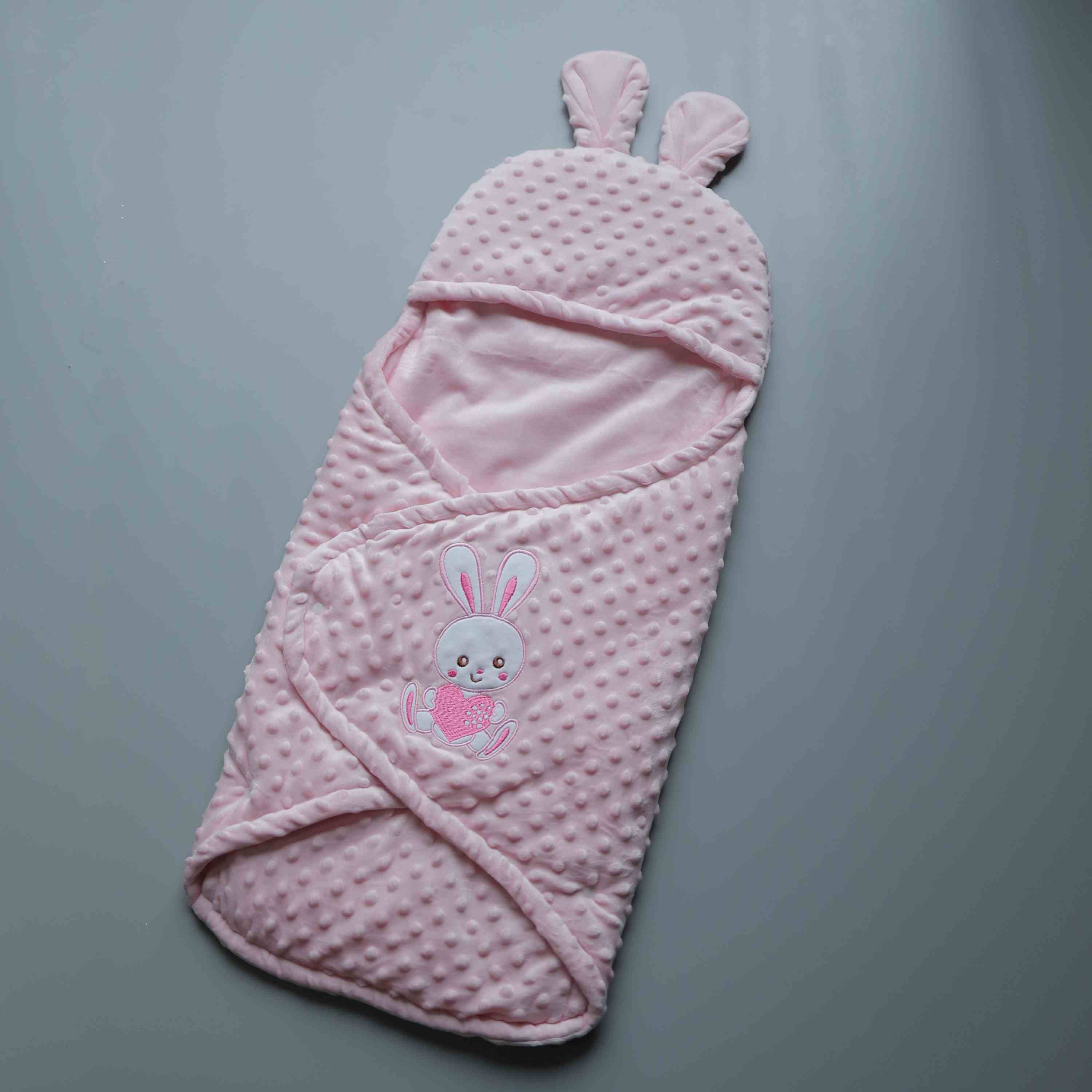 Blush Snowflake Swaddle