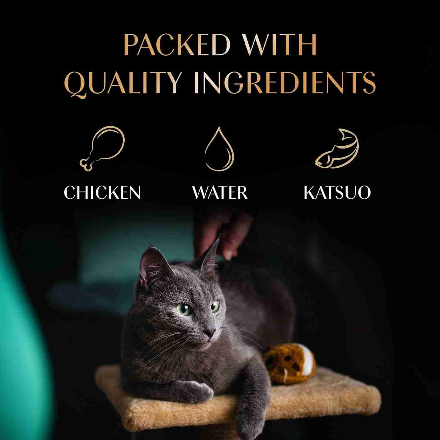 Sheba Chicken & Chicken Whitefish Sasami Selection Melty Premium Cat Treats