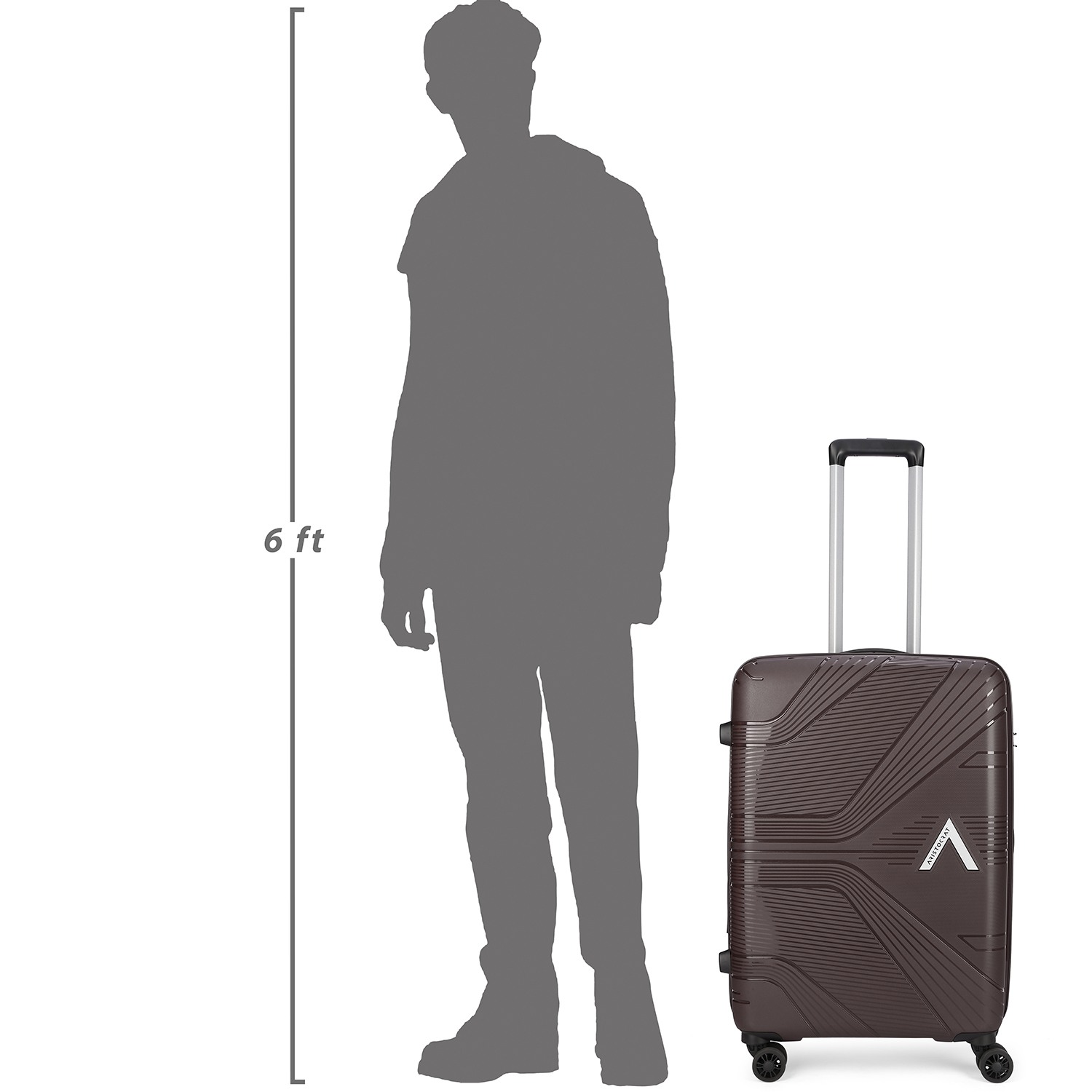 Vip Water Resistant Hard Cabin Trolley Bag