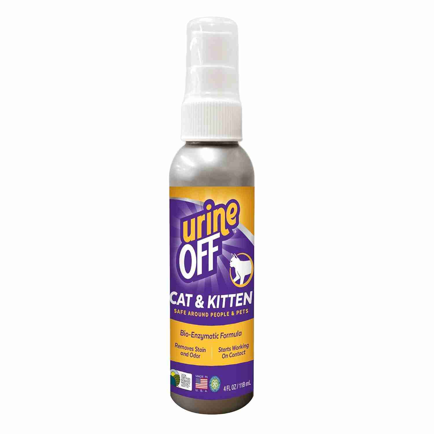 UrineOff | Urine Off Odour & Stain Remover Spray for Cat & Kitten